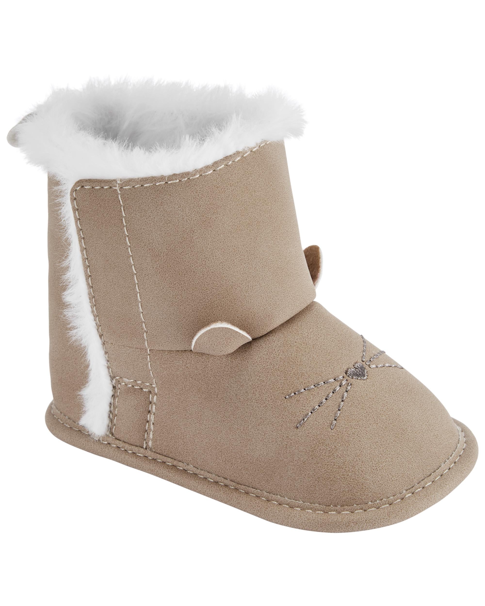 Tan Baby Cozy Boots Carter s Oshkosh Canada