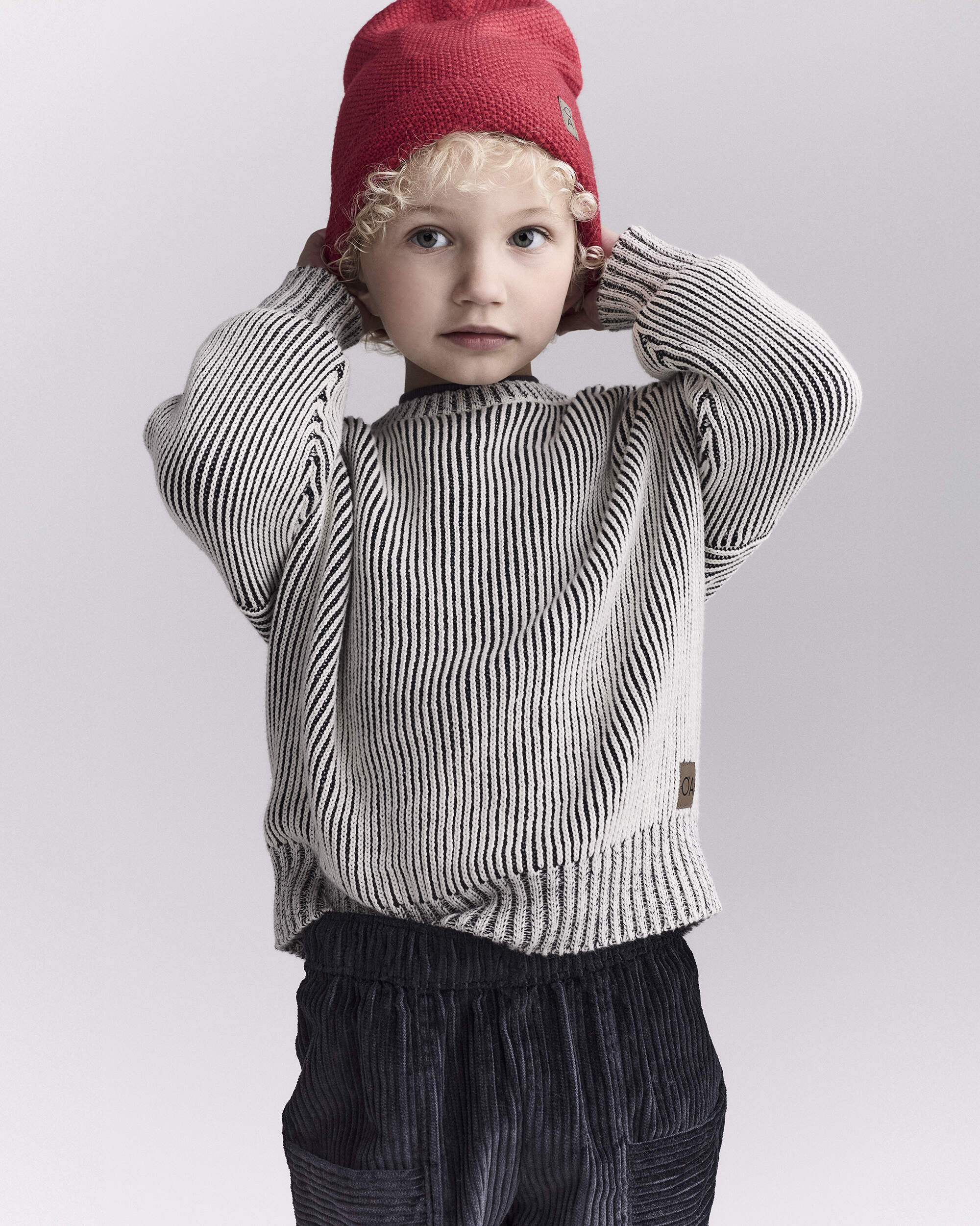 Toddler Boy Beanie - Red