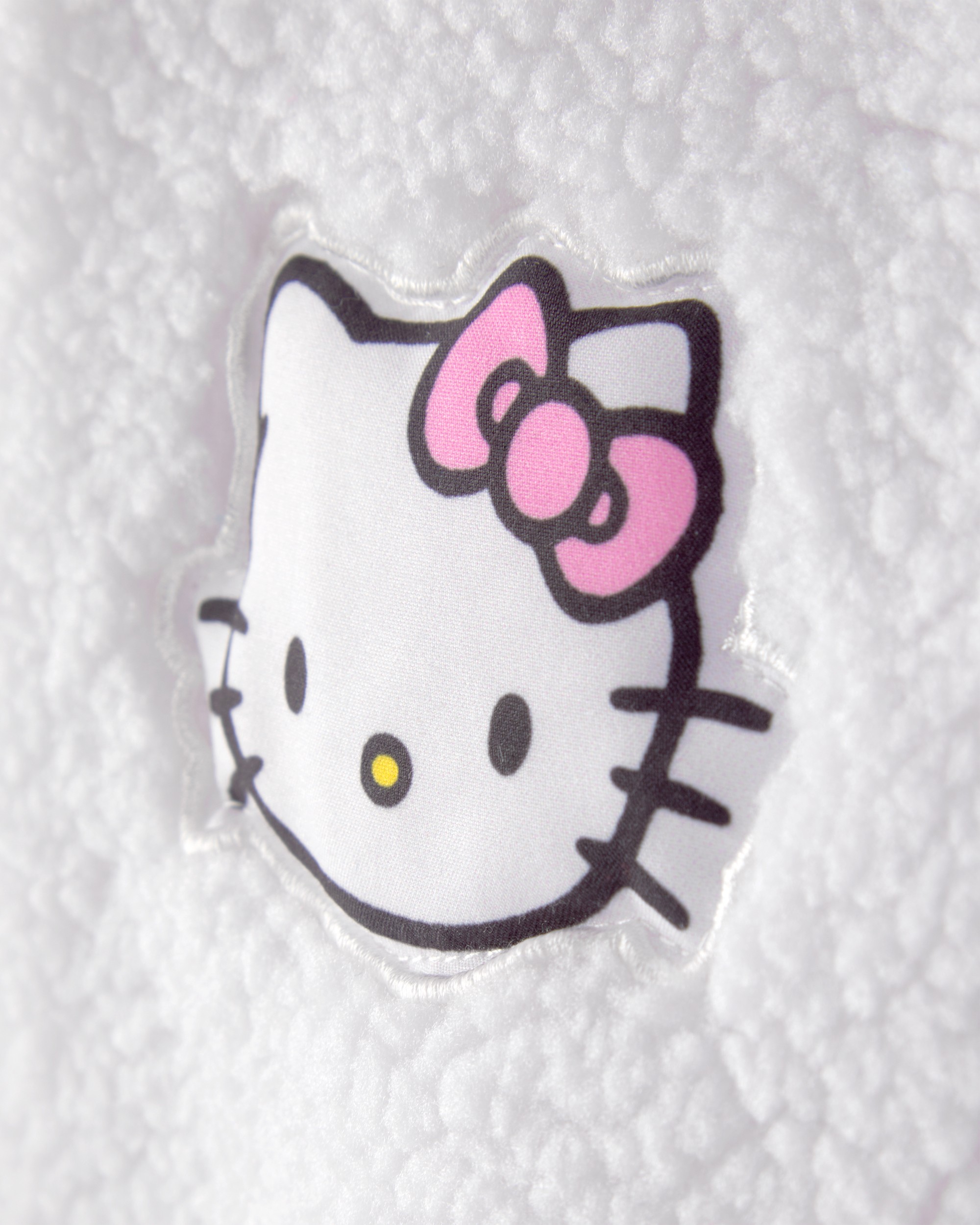 Girls Hello Kitty Bomber Fashion Jacket - White