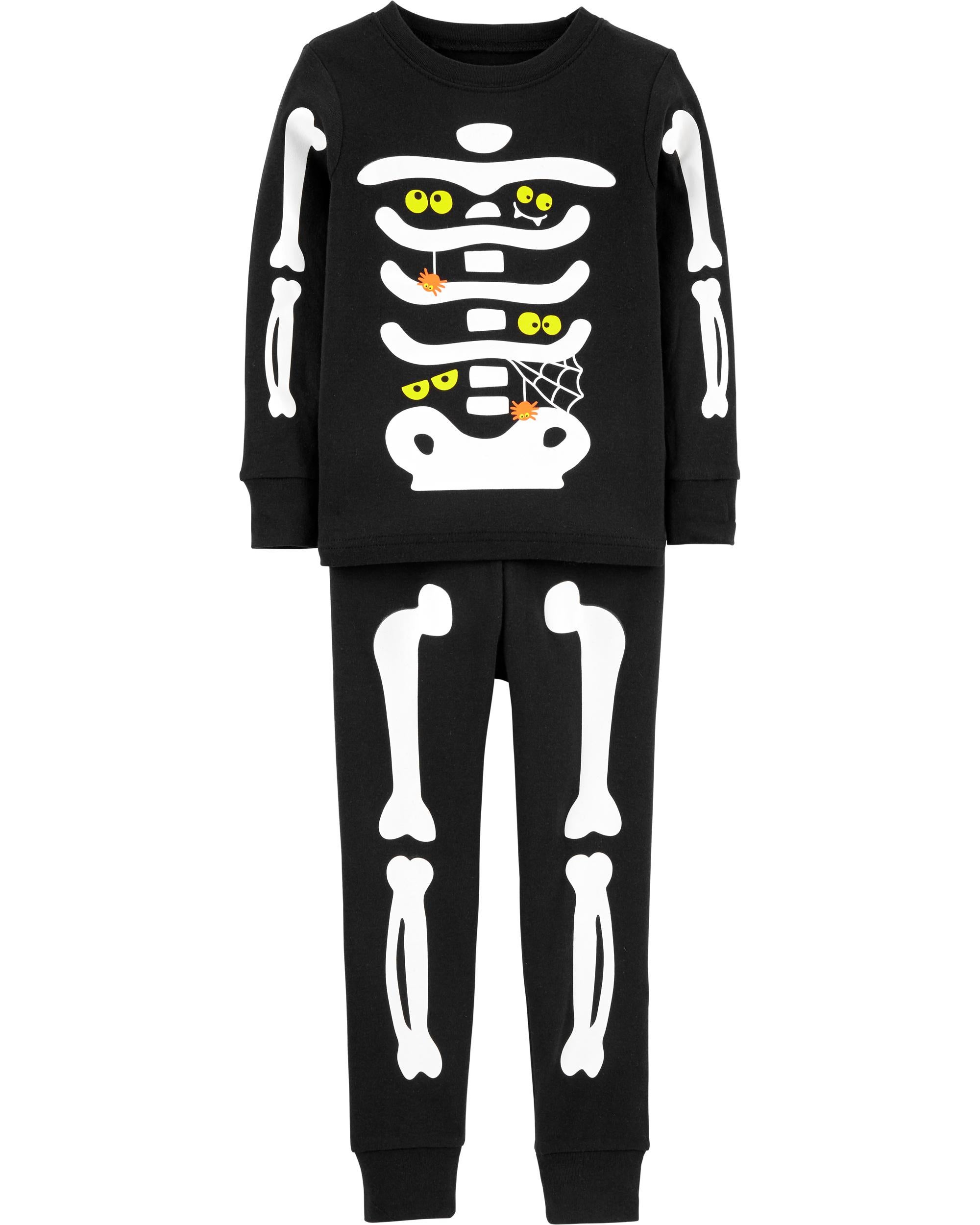 Carters skeleton best sale pjs