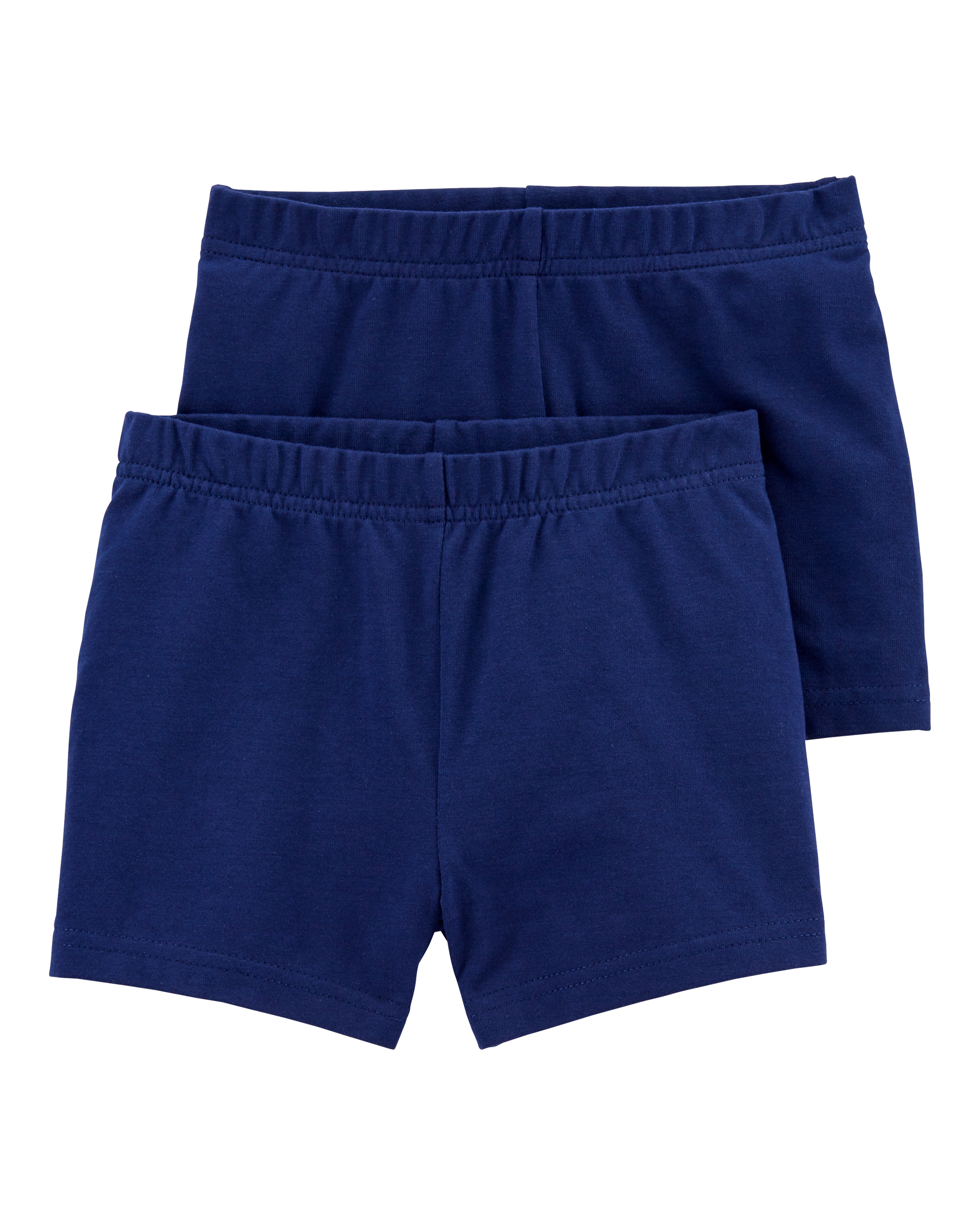 Toddler 2-Pack Navy Bike Shorts