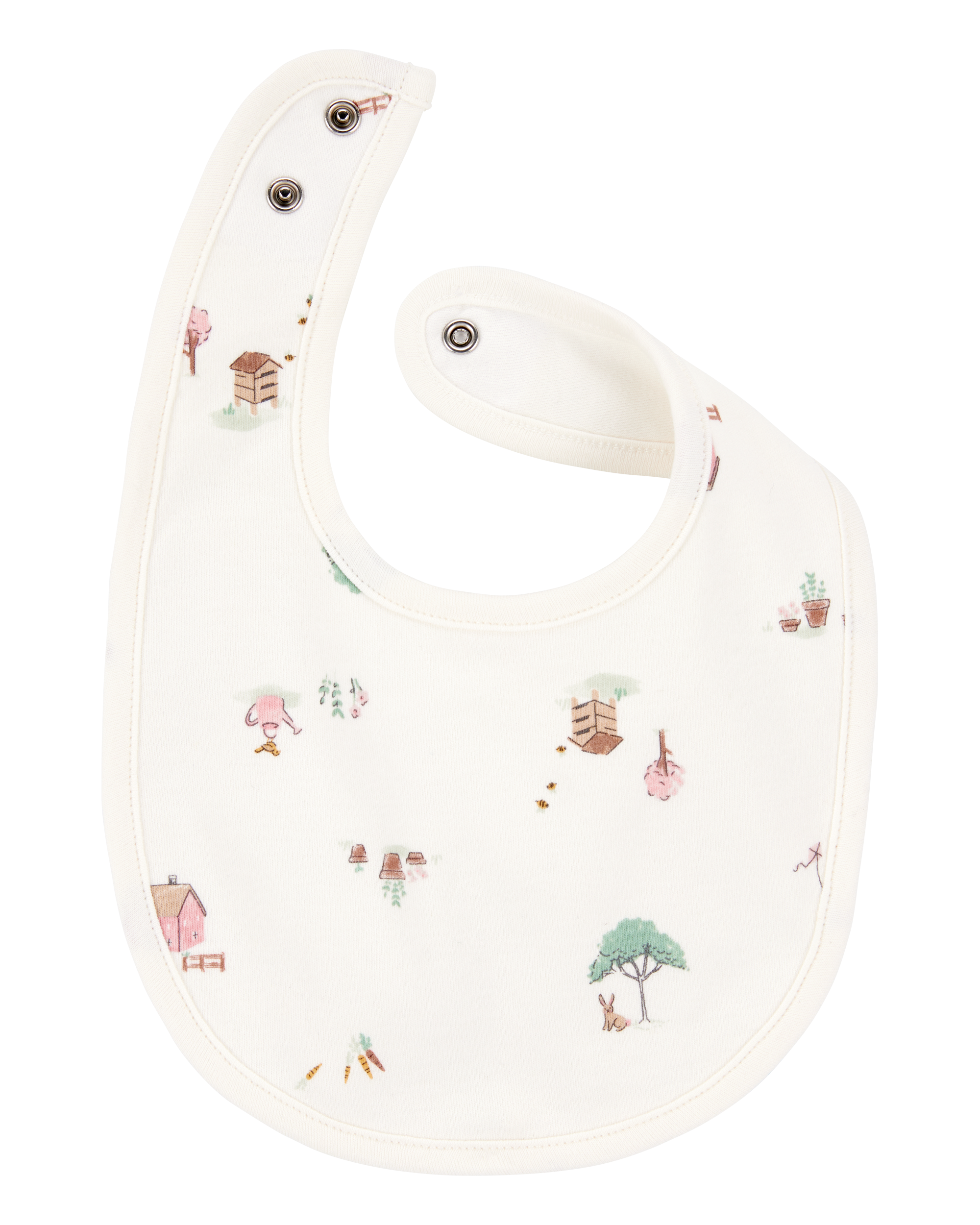 Baby 3-Pack Floral Bibs