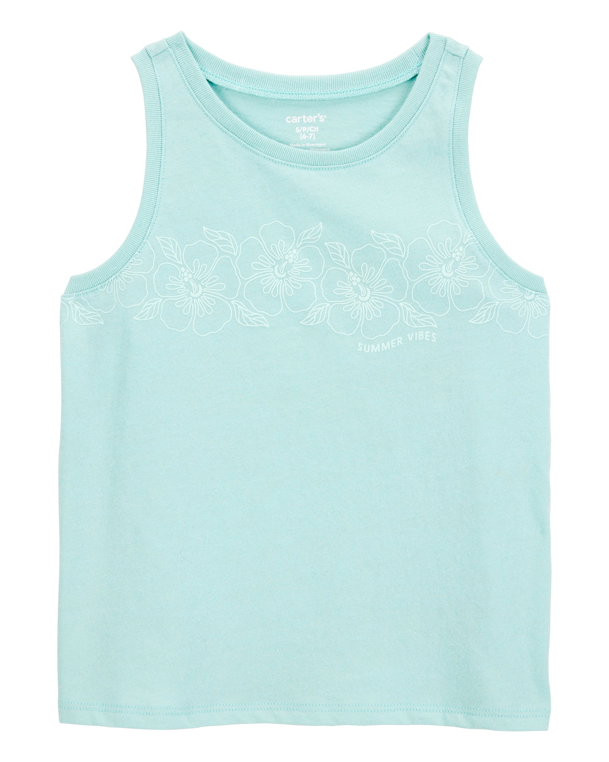 Kid Flower Vintage Muscle Tee