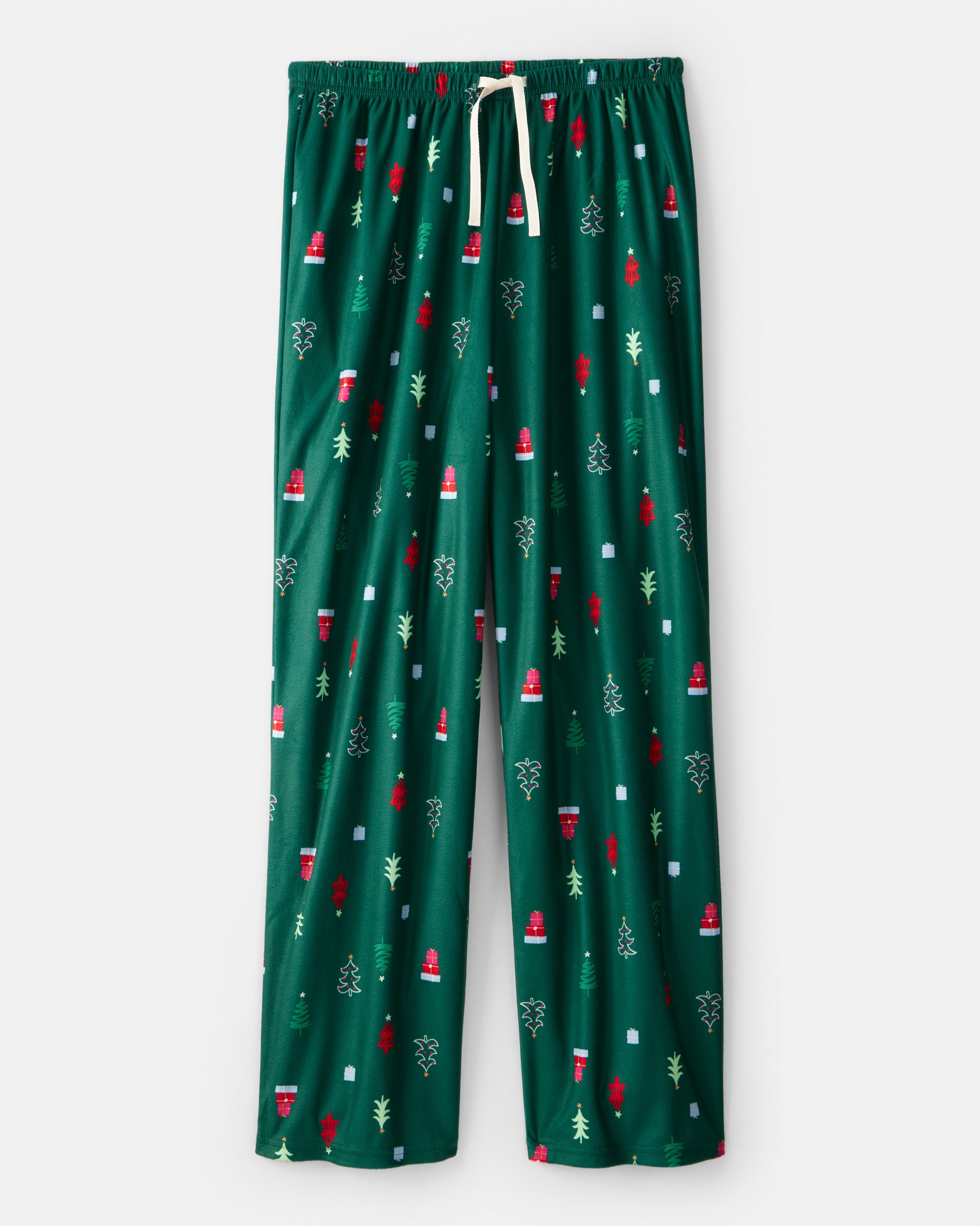 Adult Green Trees Loose Fit Pants