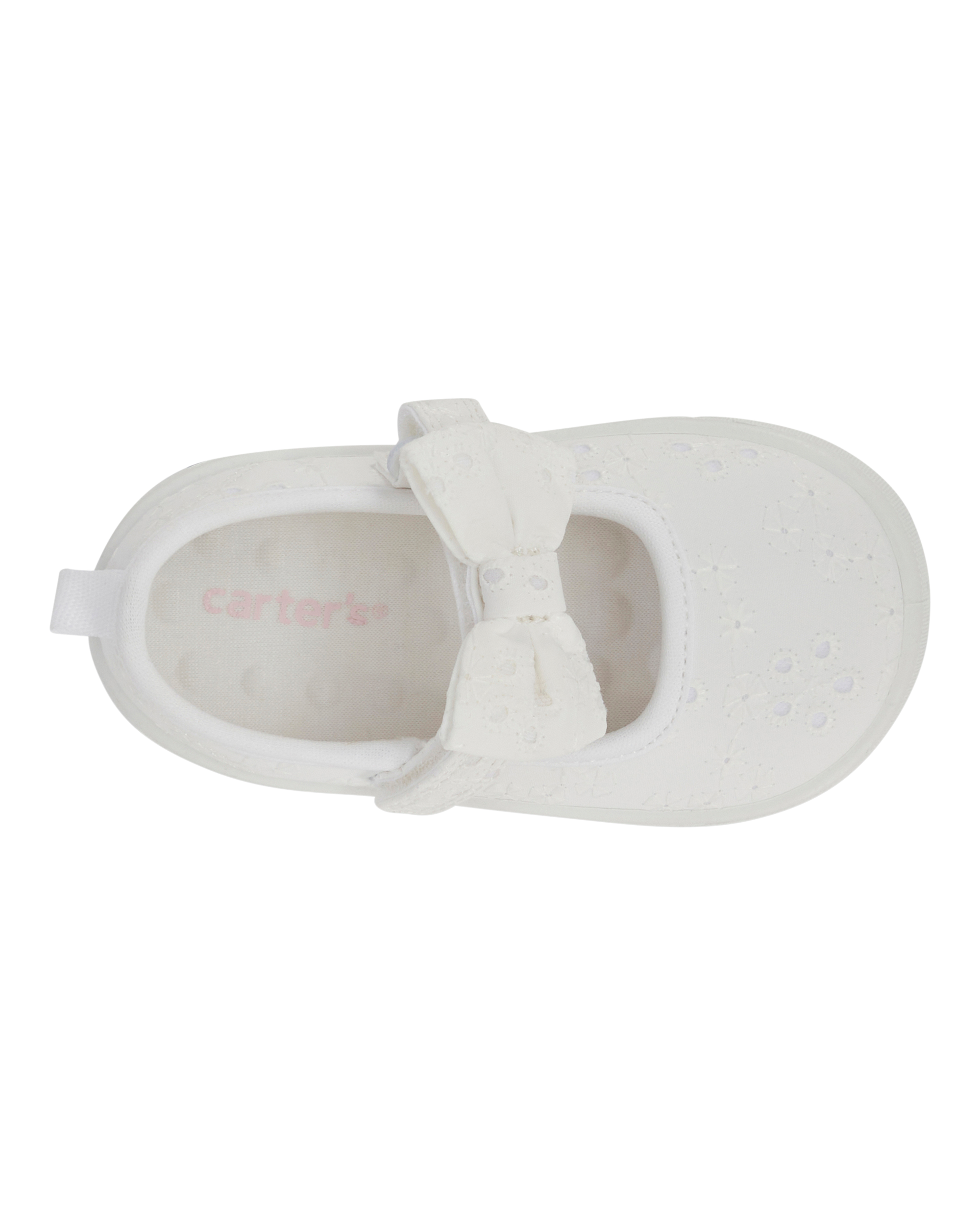 Baby  Every Step® First Walker Eyelet Mary Jane Sneakers - White