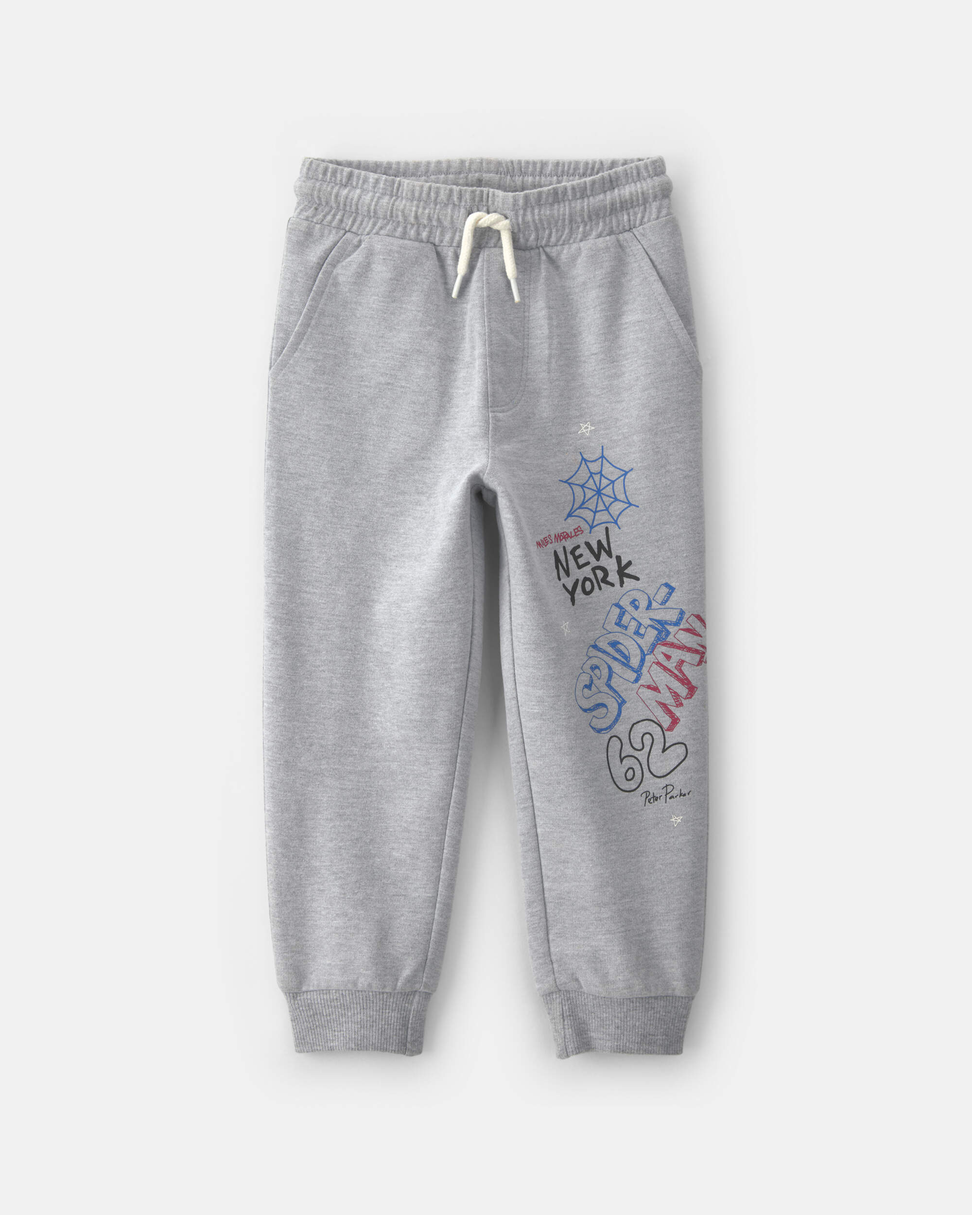 Toddler Boy 'New York' ©Marvel Spider-Man Joggers - Gray