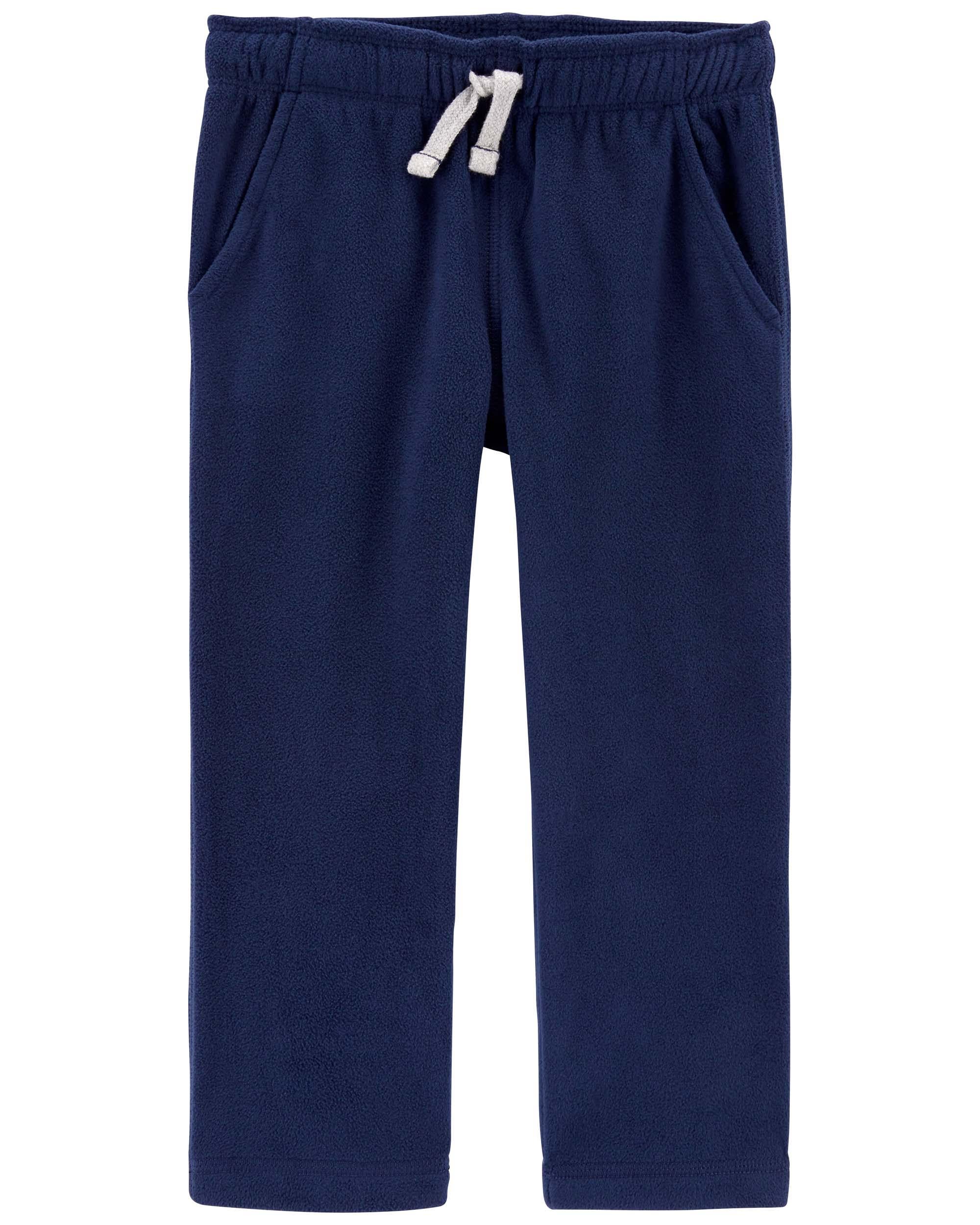 Carters fleece joggers sales