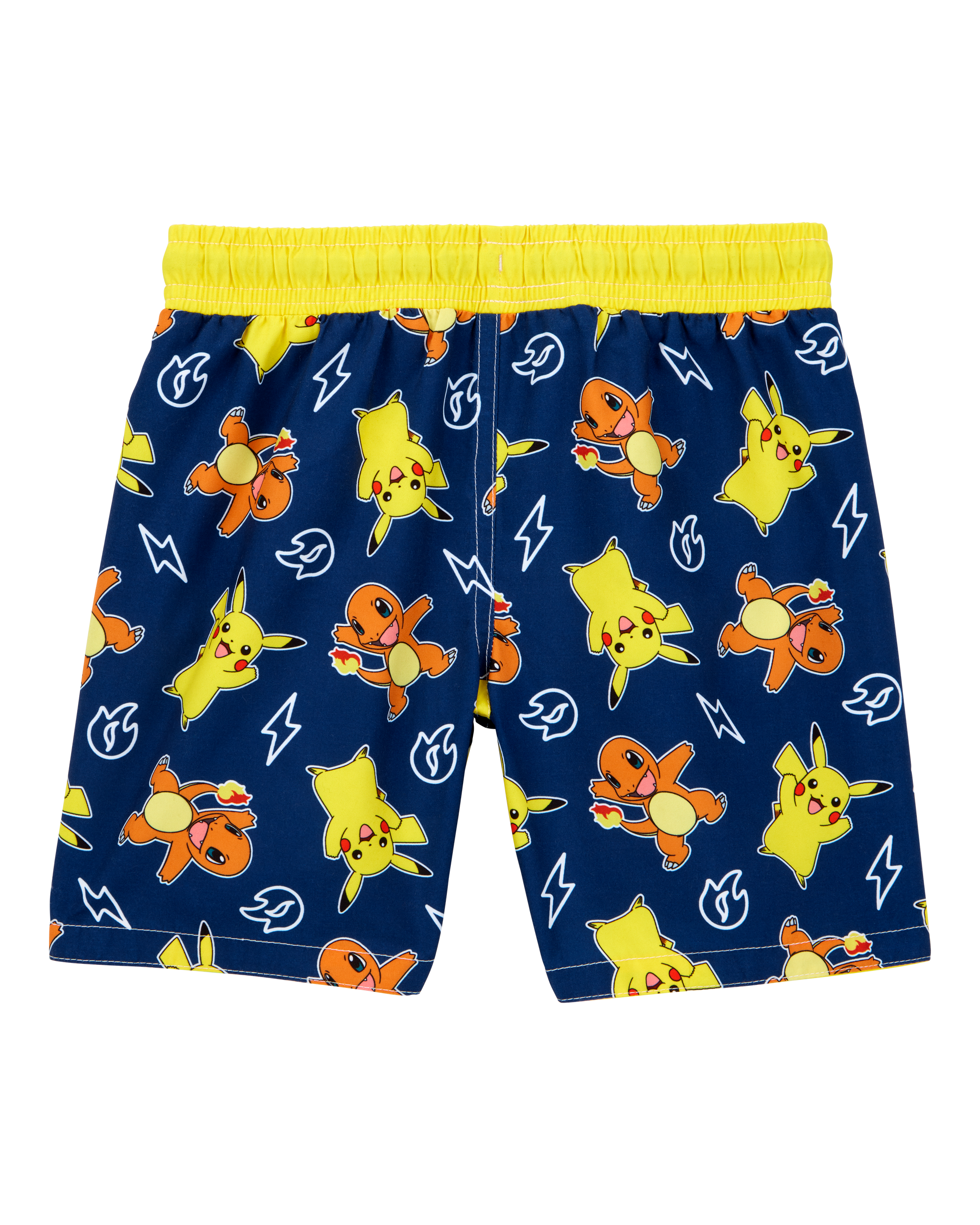 Kid Pokémon™ Pikachu Swim Trunks - Navy/Yellow