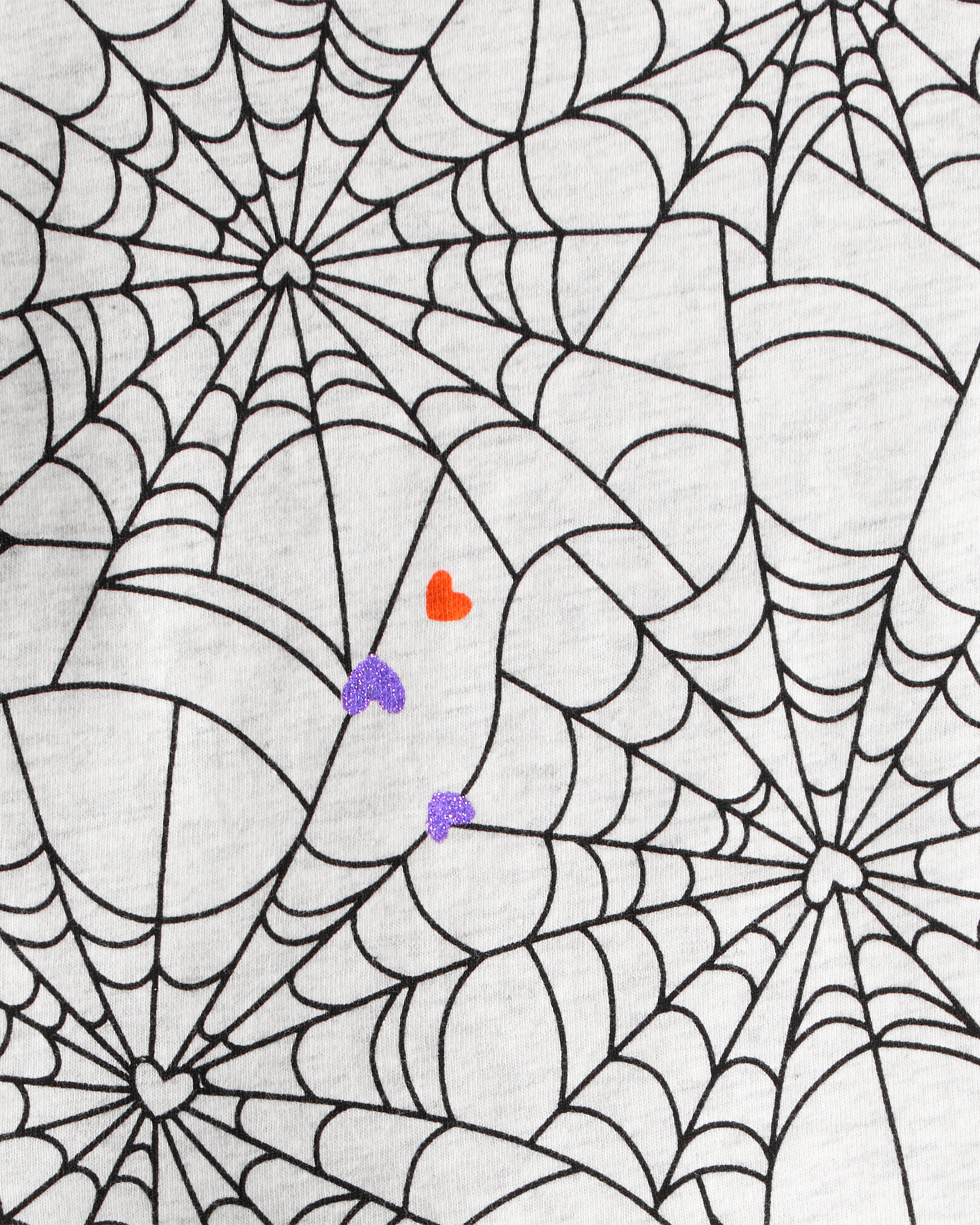 Baby Halloween Spiderwebs Long-Sleeve Tee