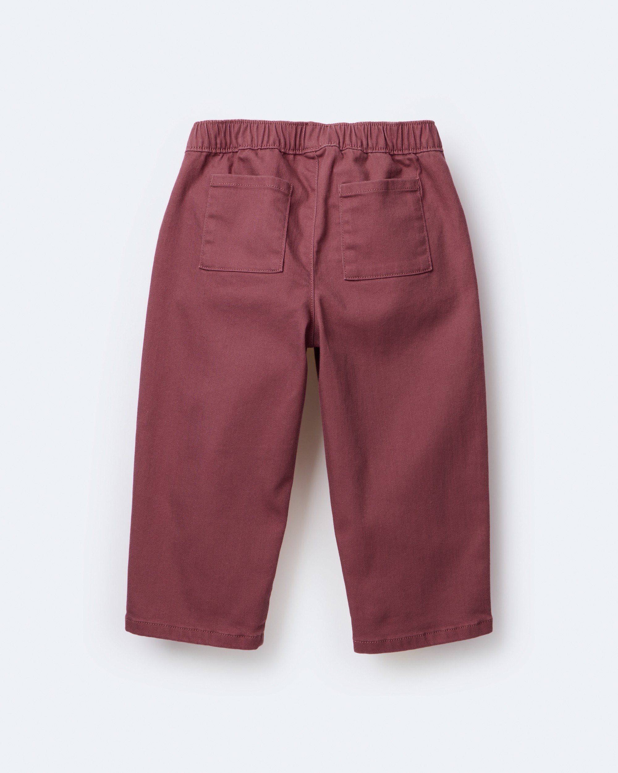 Toddler Barrel Pant - Burgundy