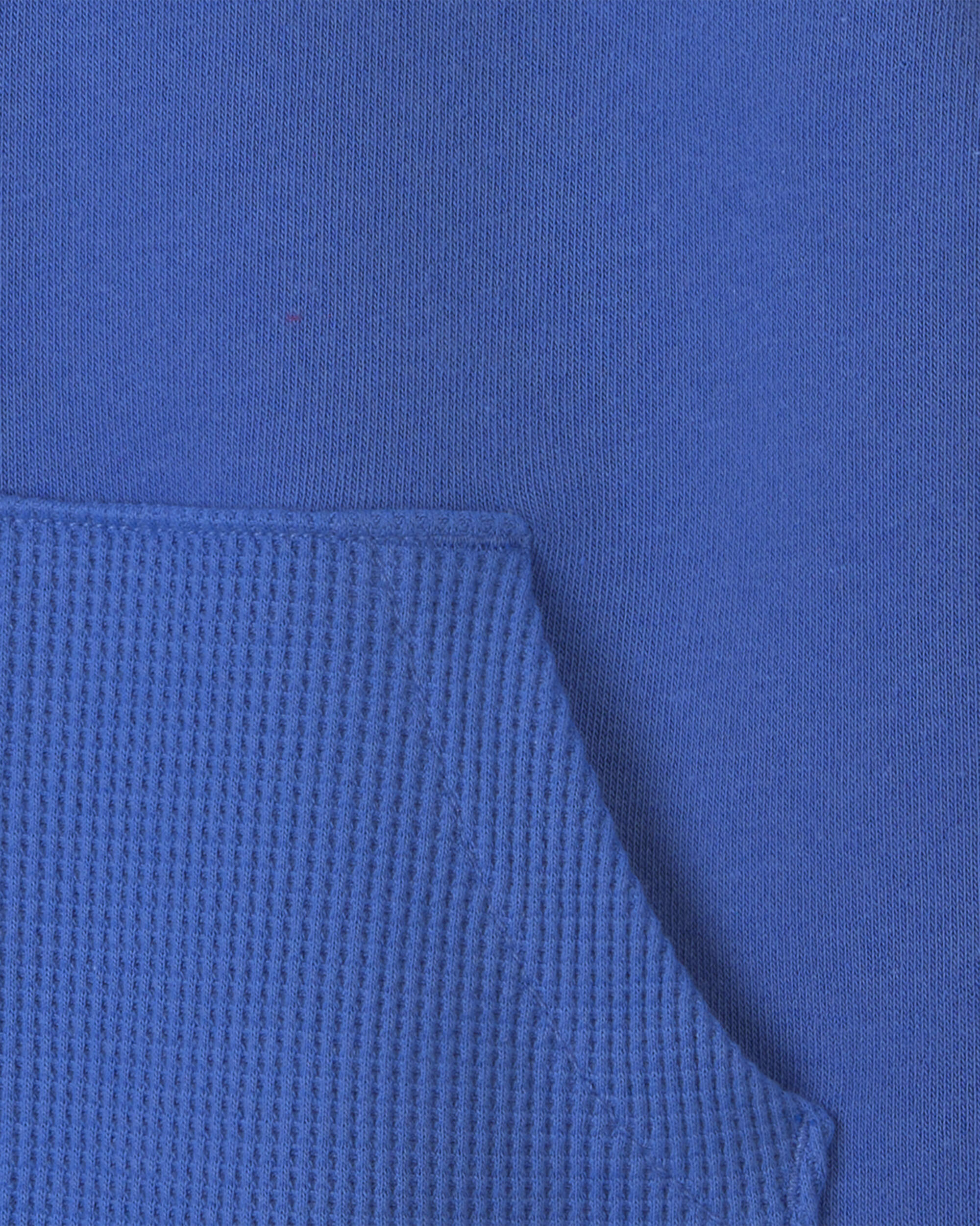 Toddler Boy Fleece Quarter-Zip Pullover Sweatshirt - Blue