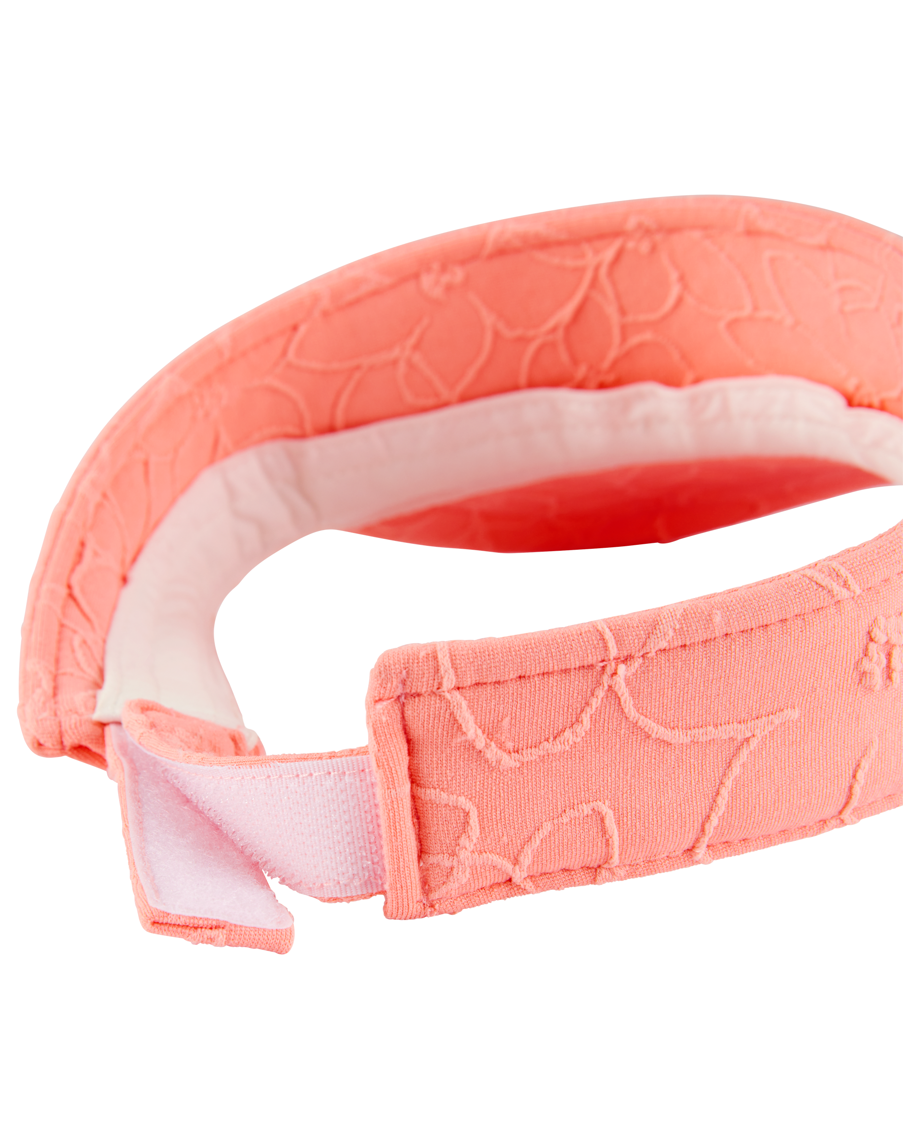 Kid Floral Visor - Pink