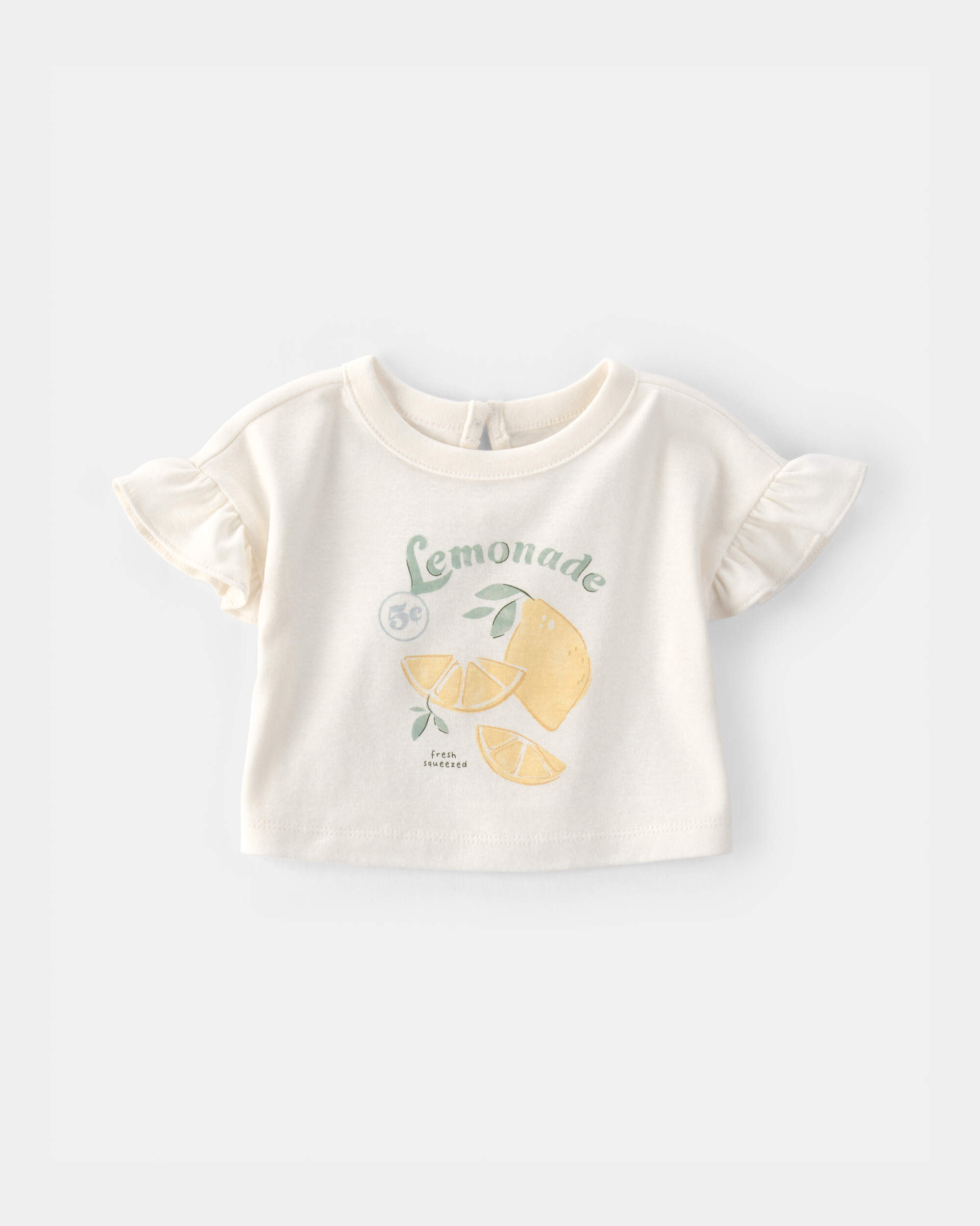 Baby Girl 3-Piece Sleeveless Top & Short Set - Blue