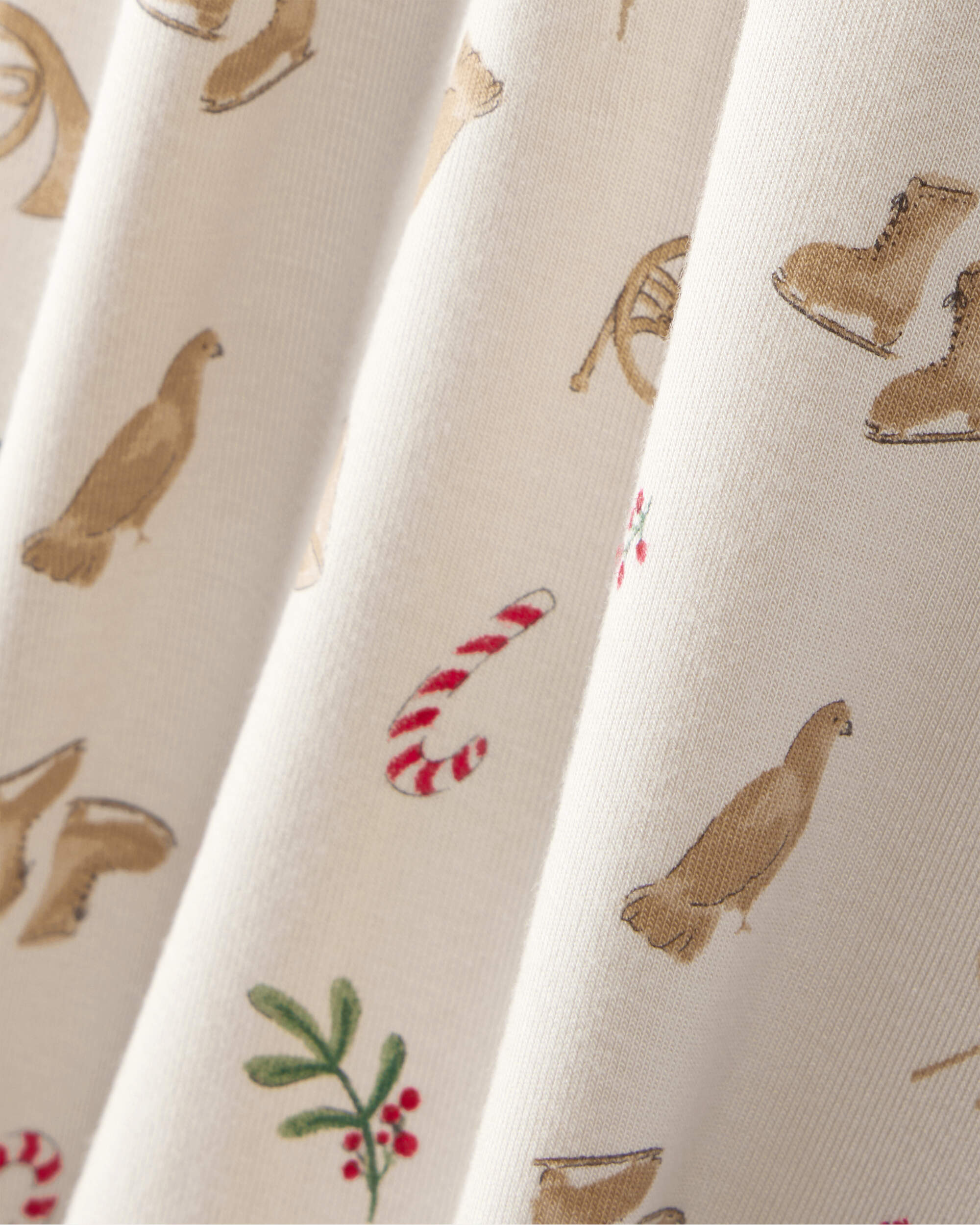 Baby Boy Print PurelySoft Long-Sleeve Tee & Pant Set - White