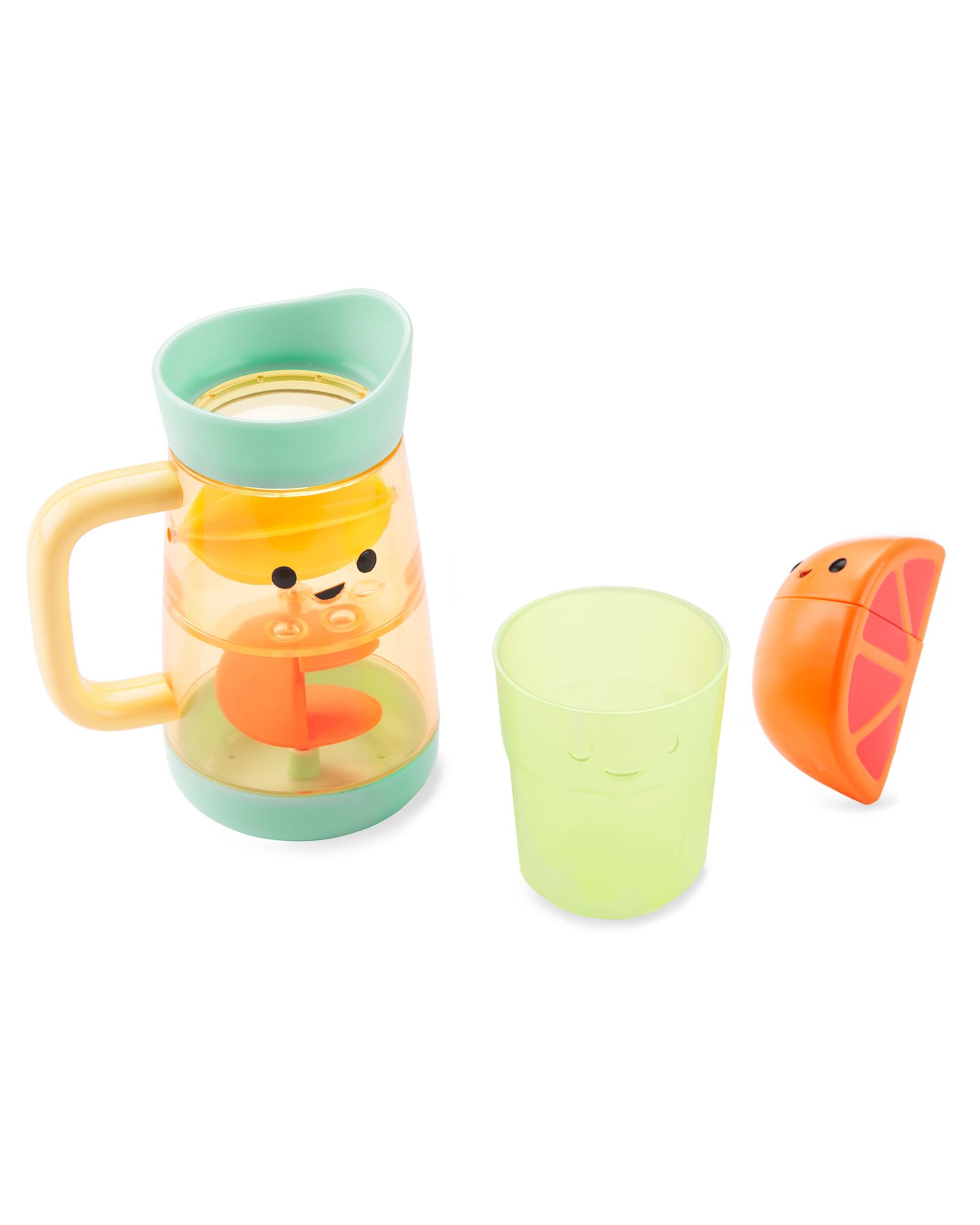 Tub-to-Table Café Swirl & Splash Lemonade Bath Toy Set
