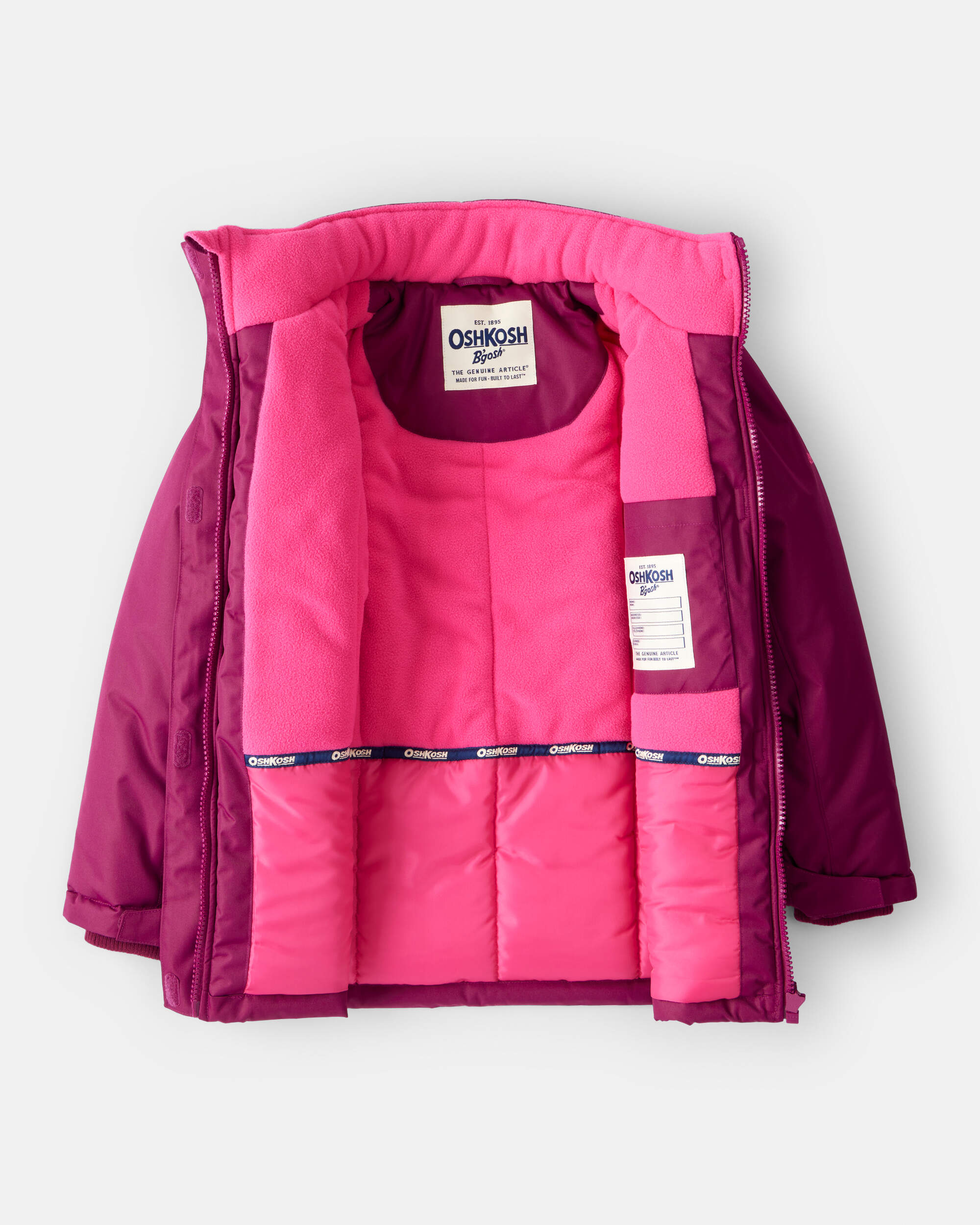 Girls Parka Hooded Winter Jacket Carter's Oshkosh Canada