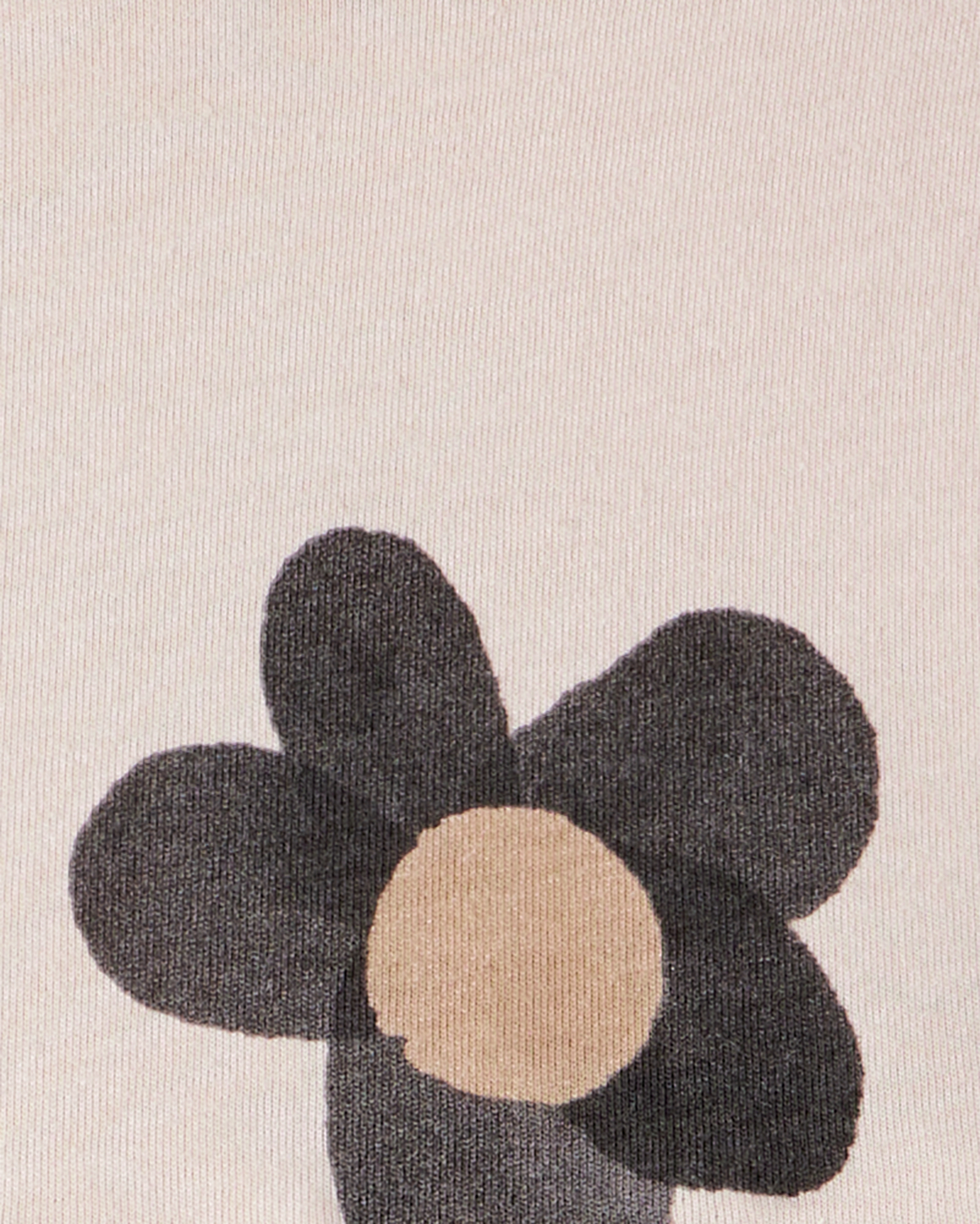 Baby Girl Floral Print Long-Sleeve Dress - Ivory