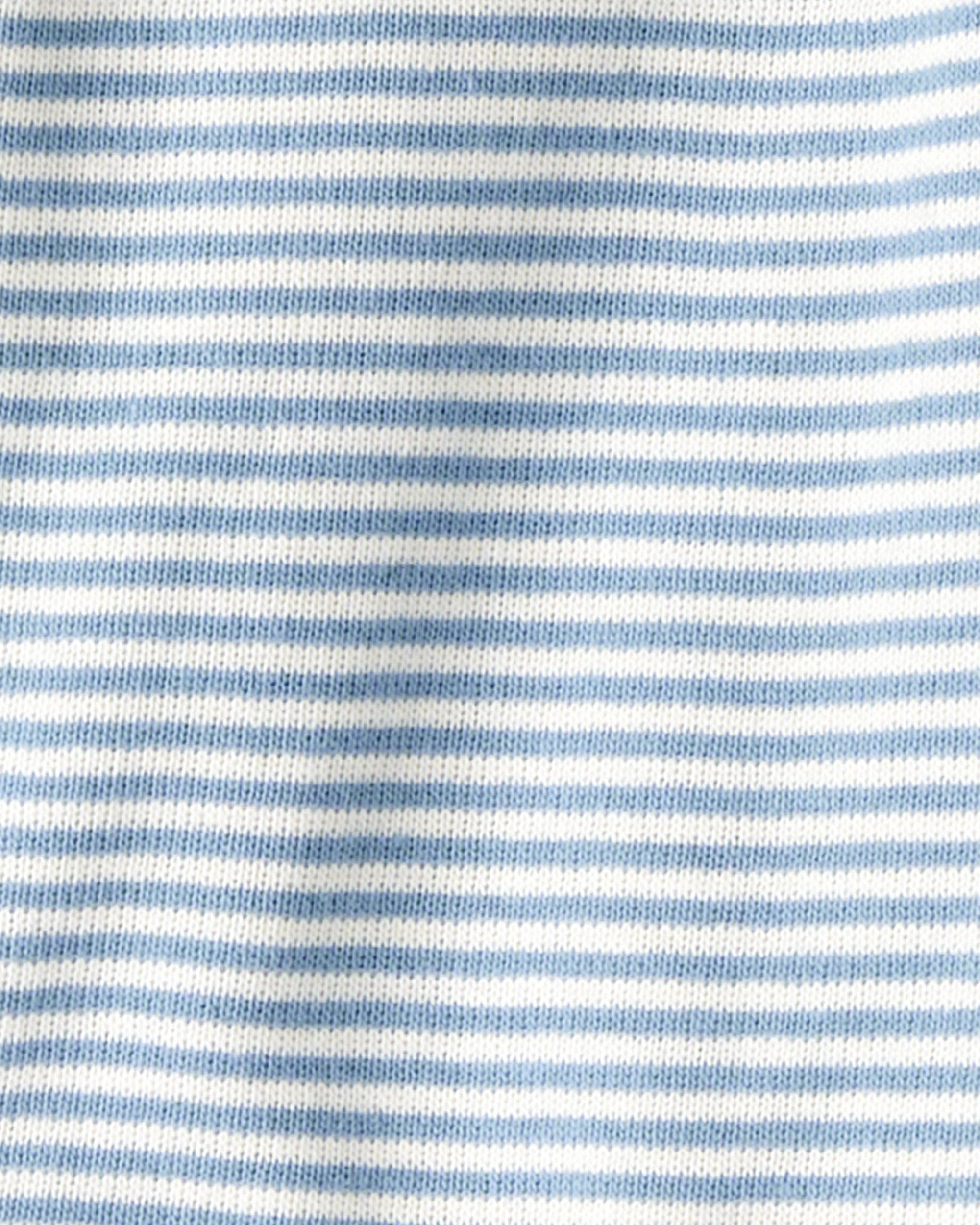 Baby Boy 2-Piece Bear Cotton Long-Sleeve Bodysuit & Pant Set - Blue