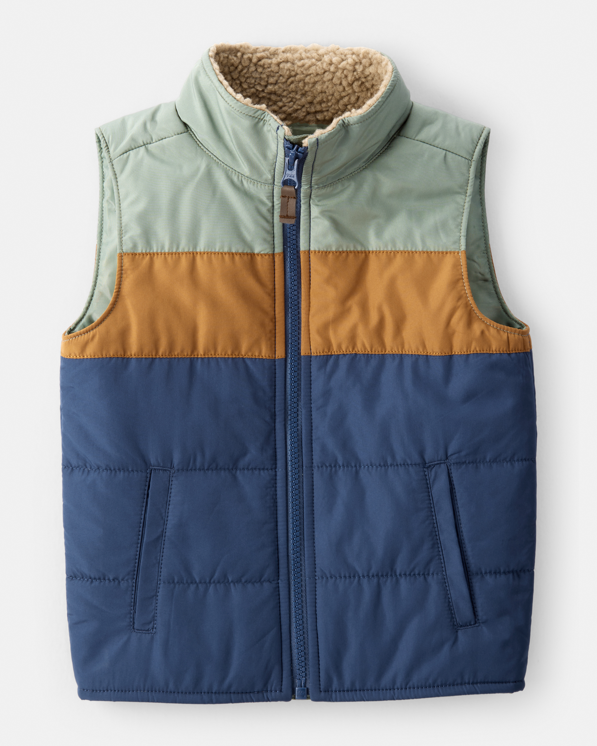 Toddler Boy Sleeveless Puffer Vest