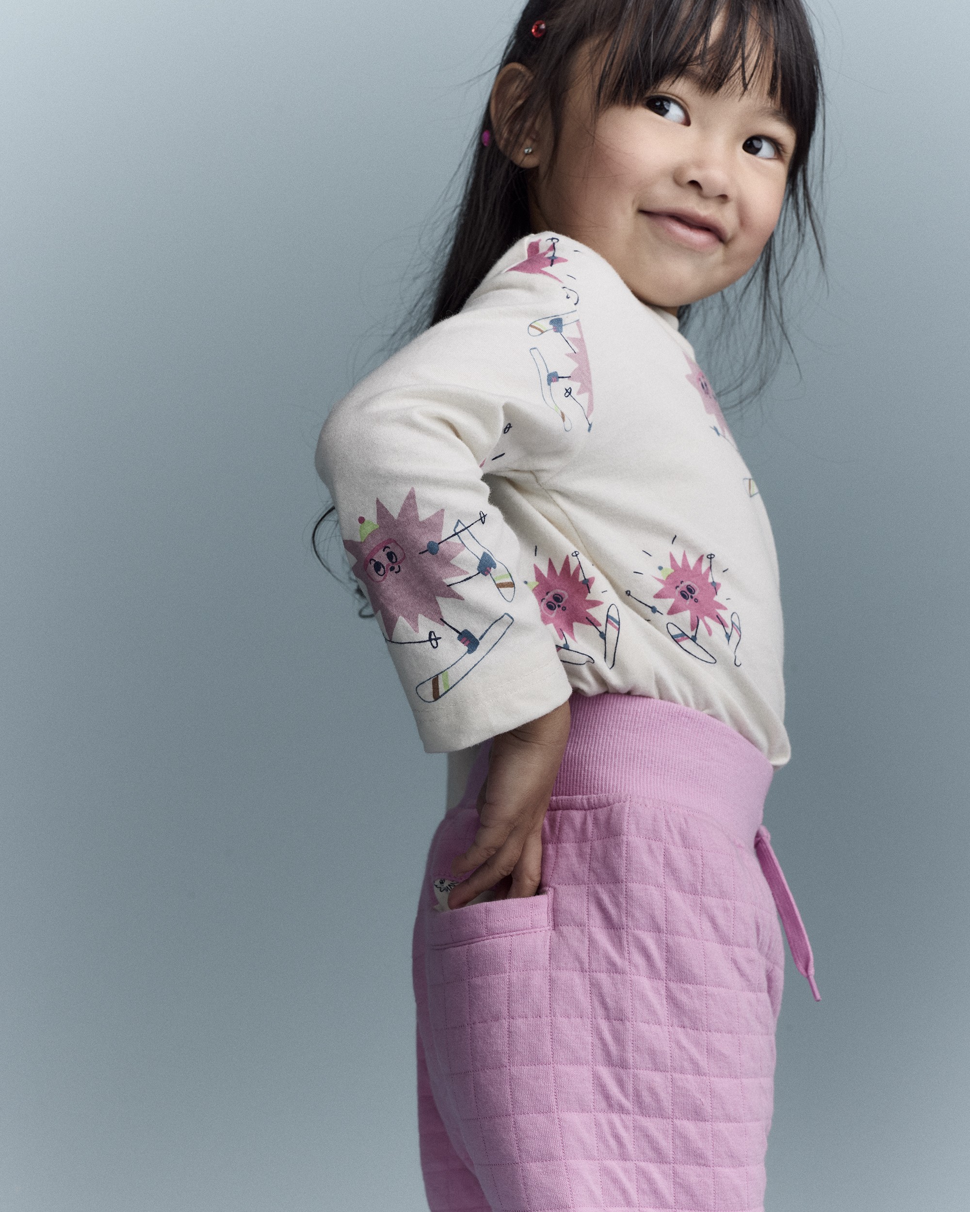 Toddler No-Seam Jogger Pant - Lilac