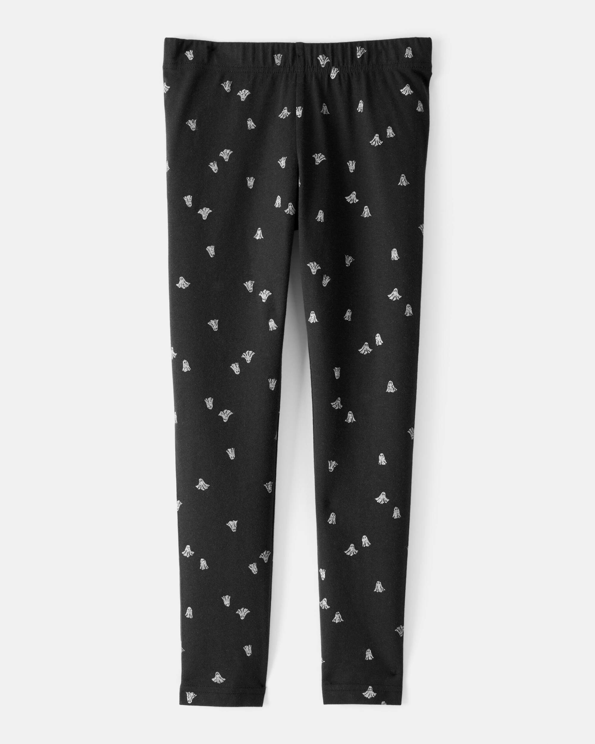 Girls Halloween Ghost Leggings