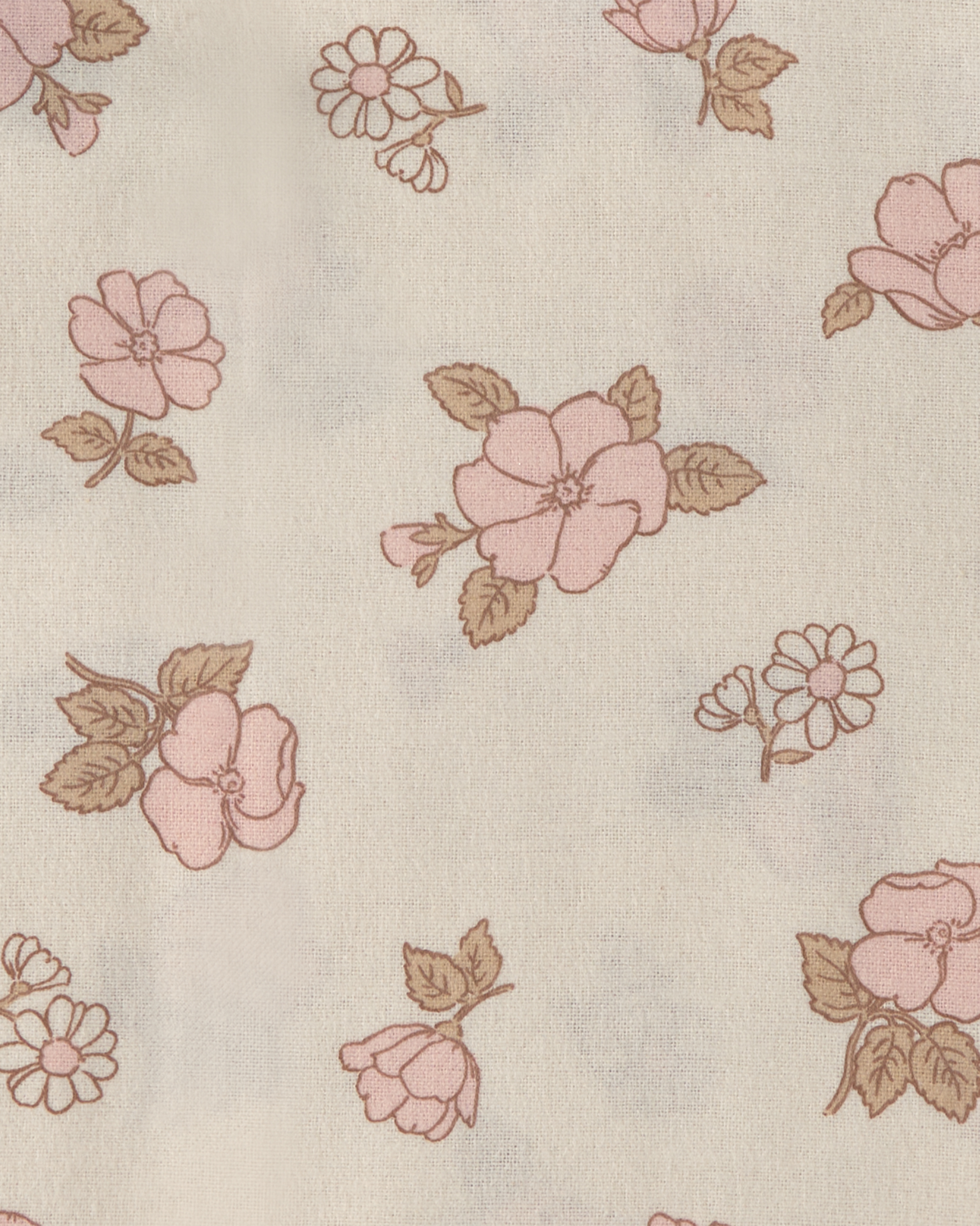 Baby Girl 4-Pack Flowers Receiving Blankets - Pink/Ivory