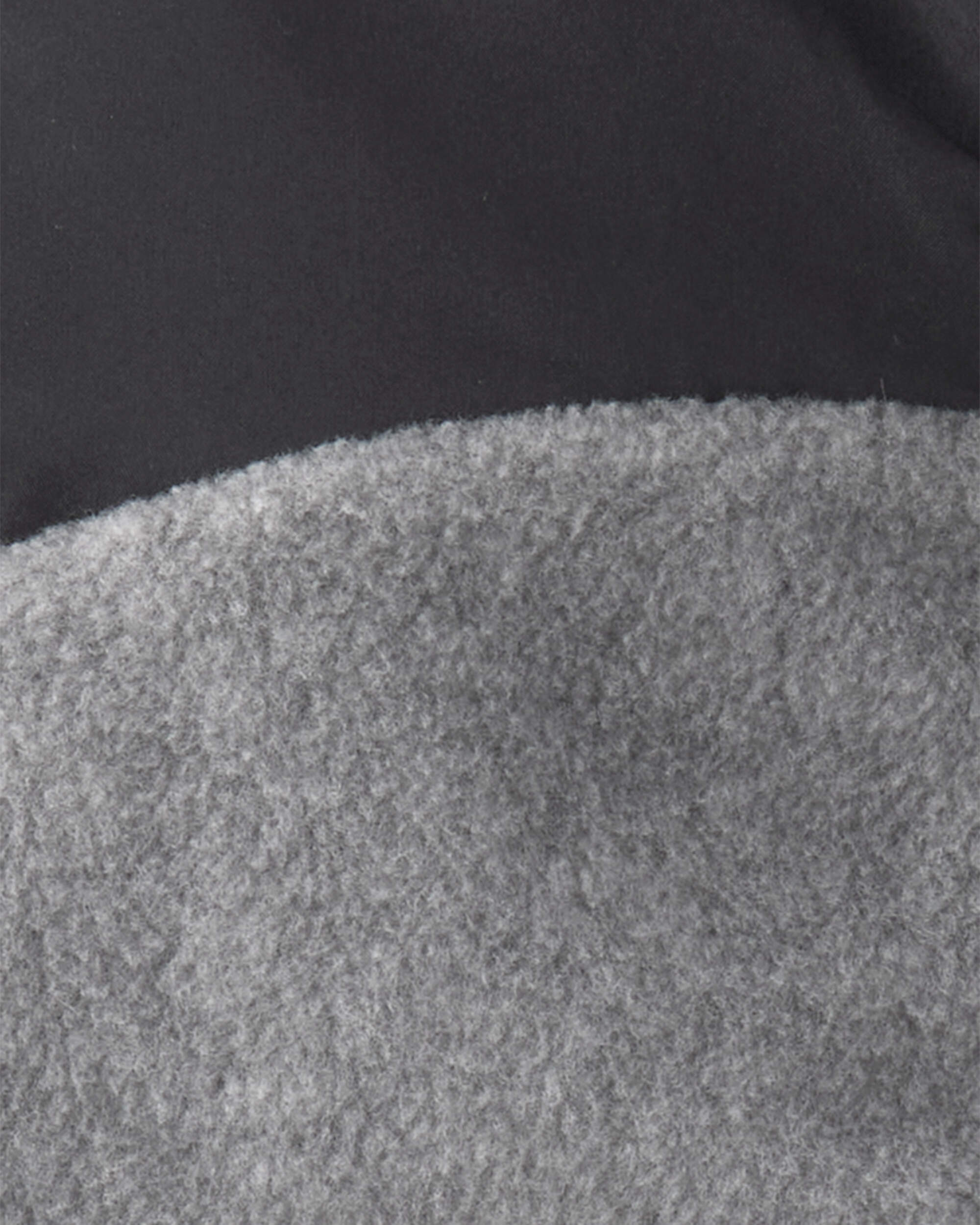 Toddler Boy Long-Sleeve Zip-Up Jacket - Grey/Black