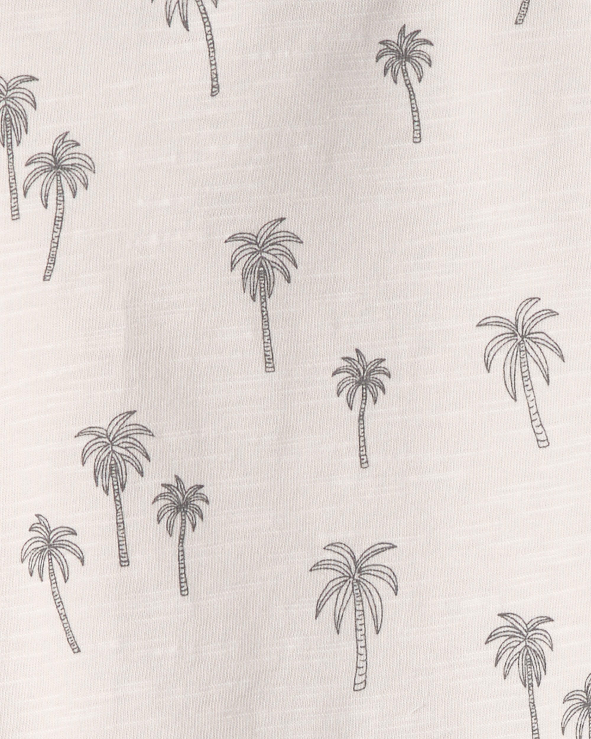 Toddler Boy 2-Pack Organic Cotton T-Shirts Palm Trees