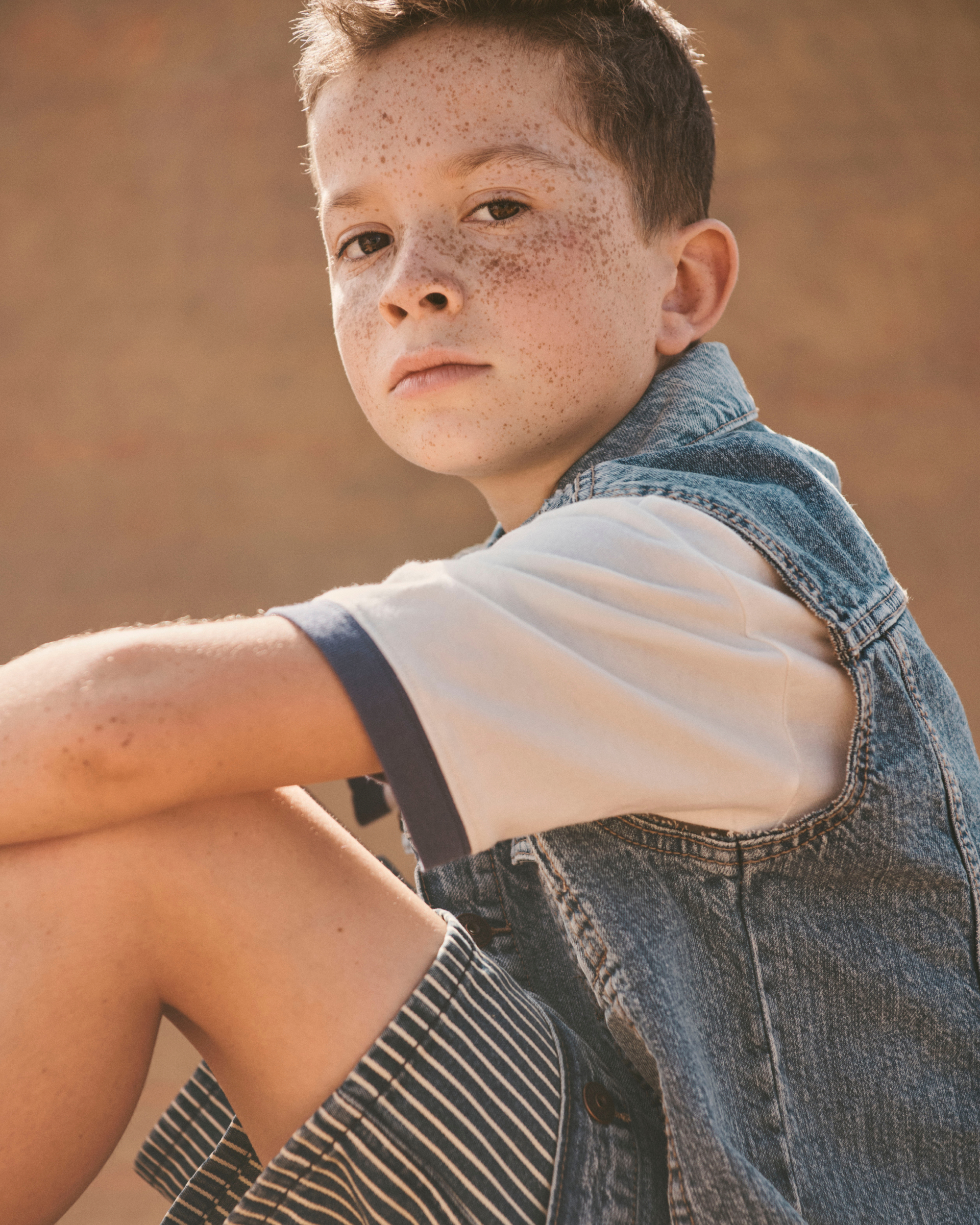 Kids 'Team Captain' Active Graphic Tee - White