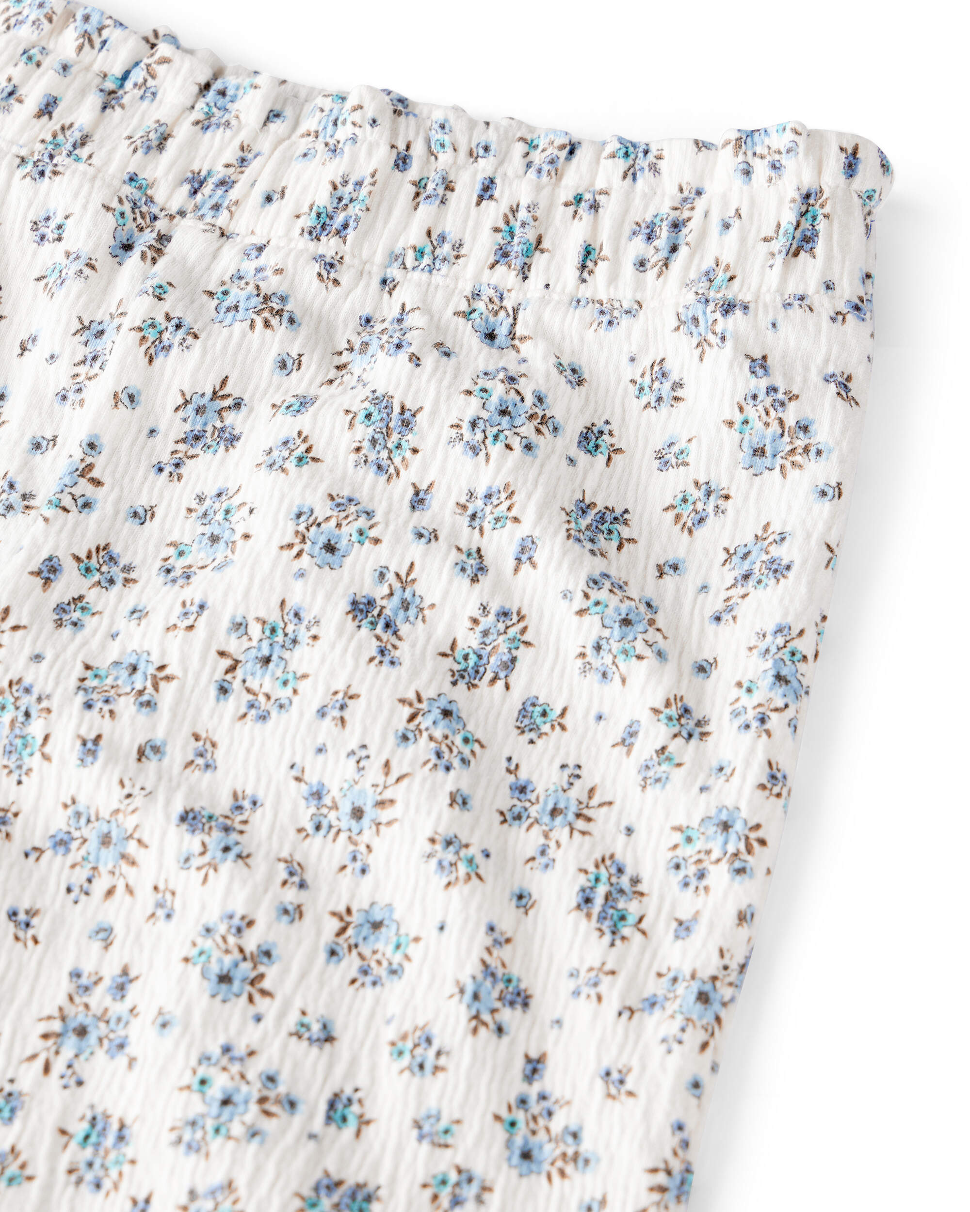 Toddler Girl 2-Piece Organic Cotton Set BlueMist Bloom Print