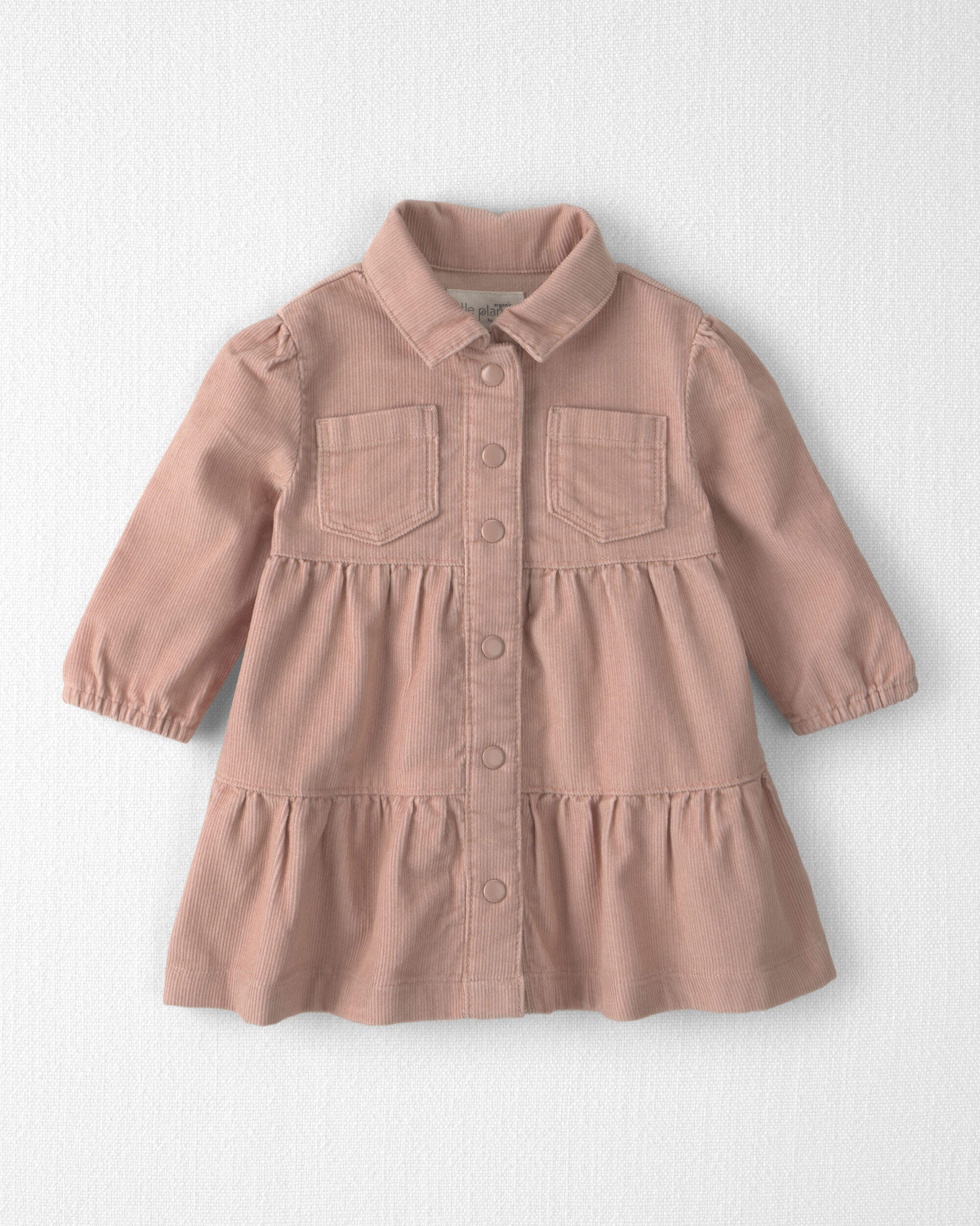 Baby Girl Organic Cotton Corduroy Dress