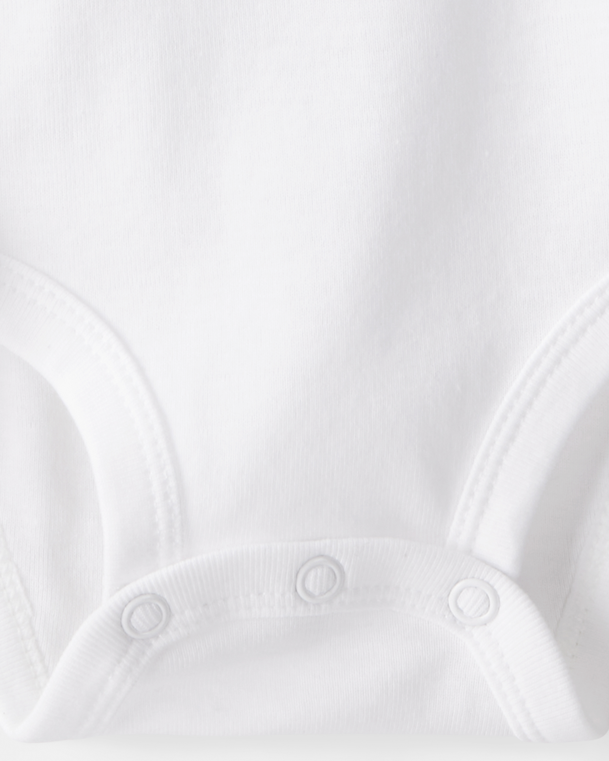 Baby 5-Pack Short-Sleeve Bodysuits - White