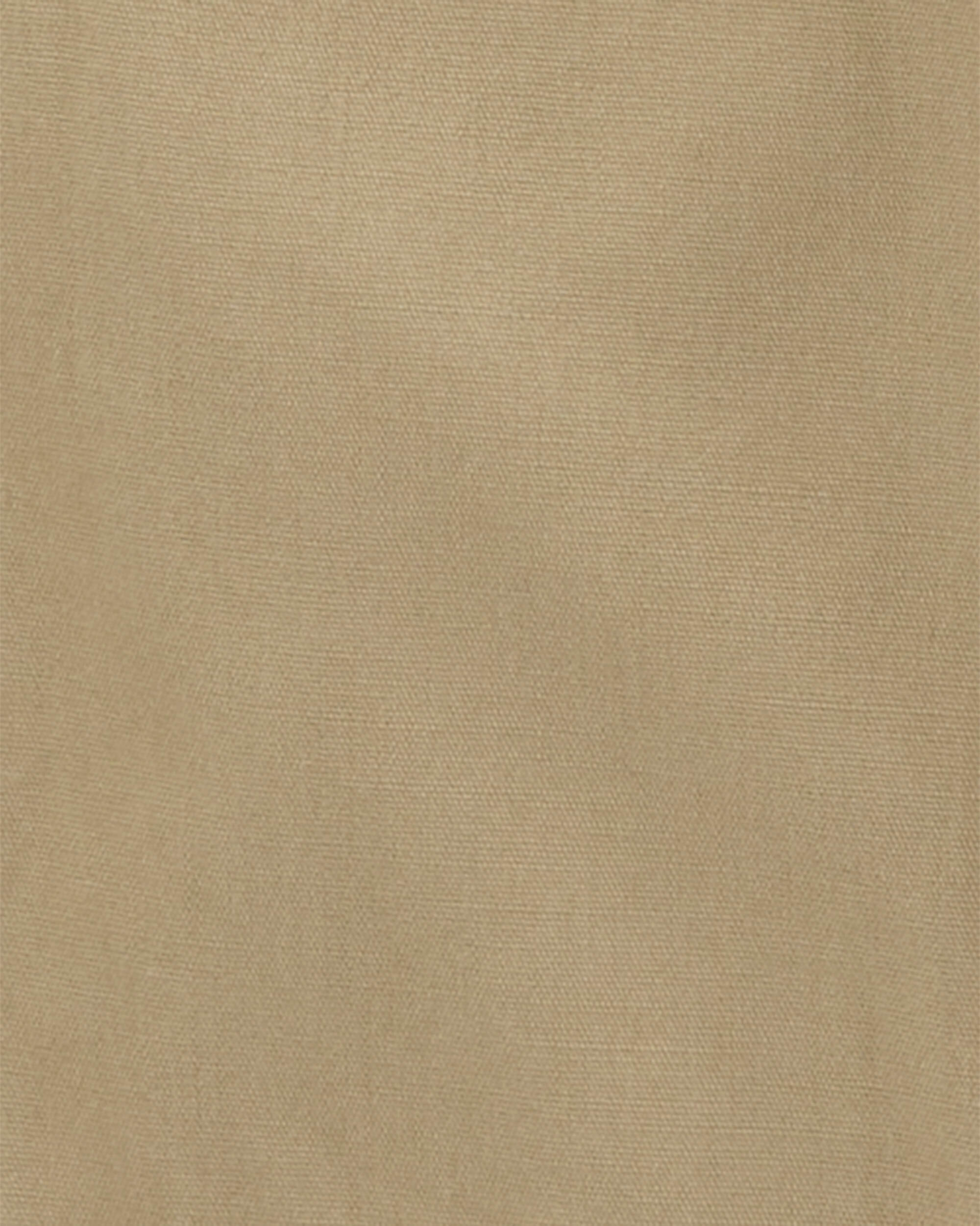 Baby Classic Plaid-Lined Canvas Overalls