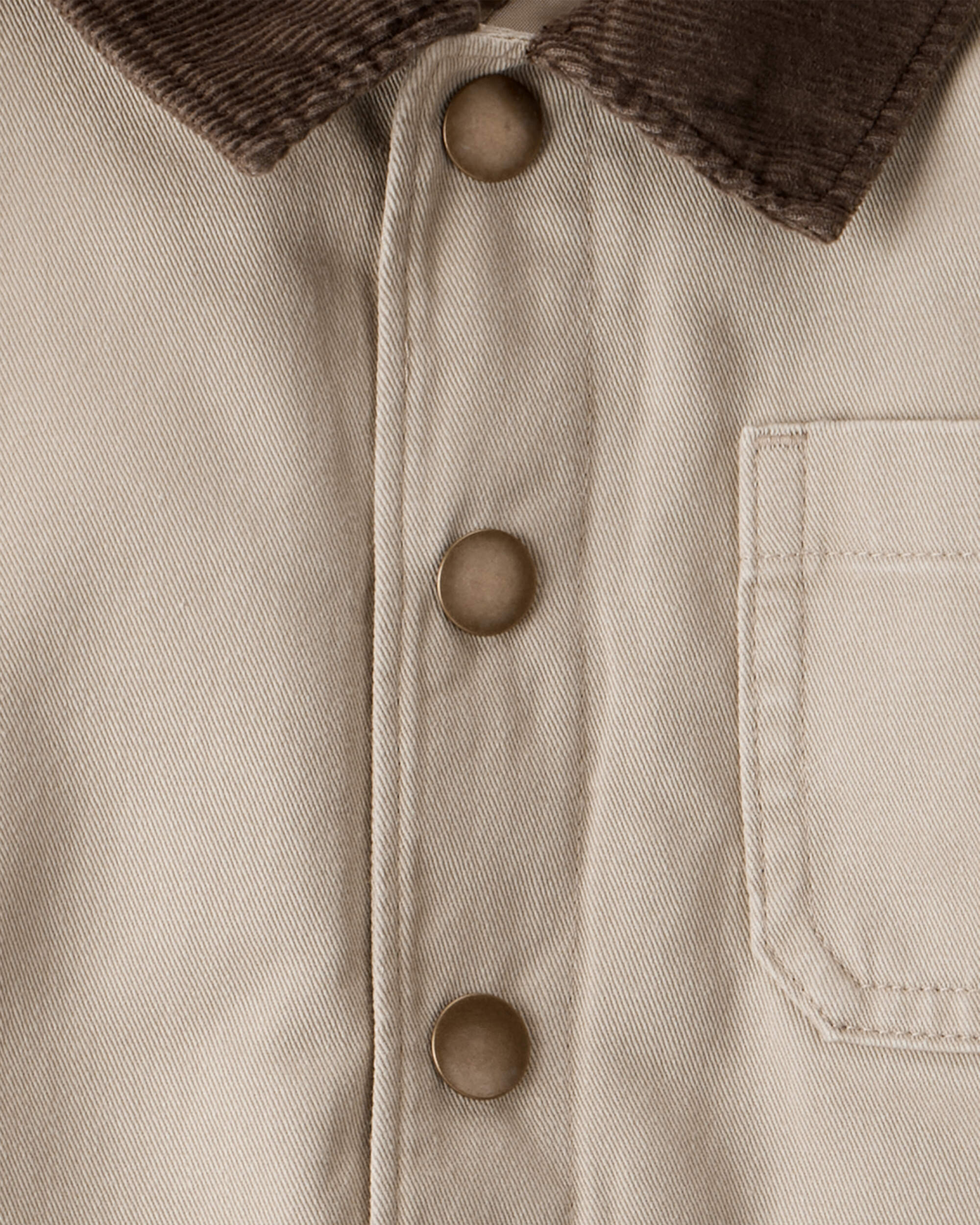 Toddler Organic Cotton Twill Barn Jacket