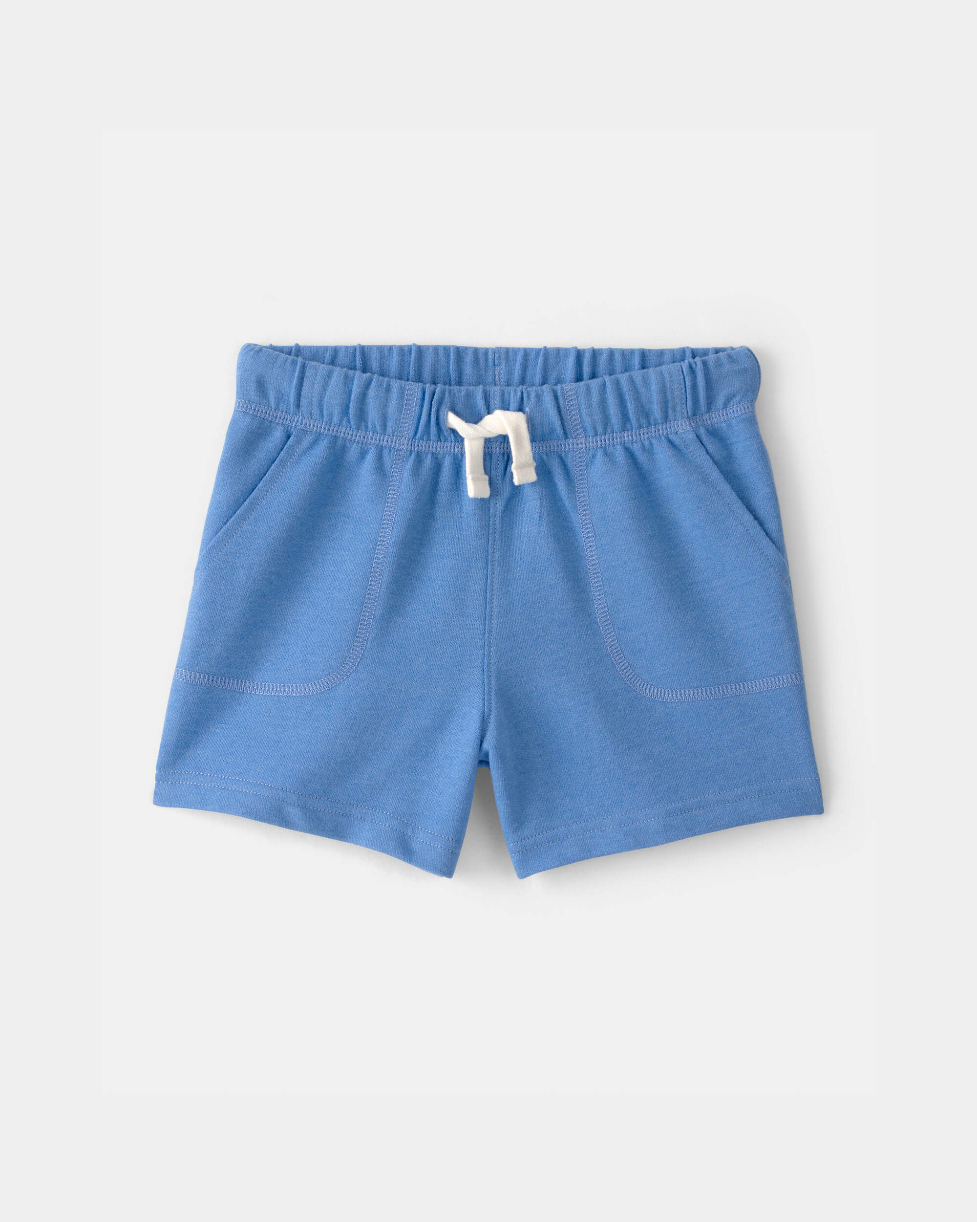 Toddler Boy French Terry Shorts - Blue