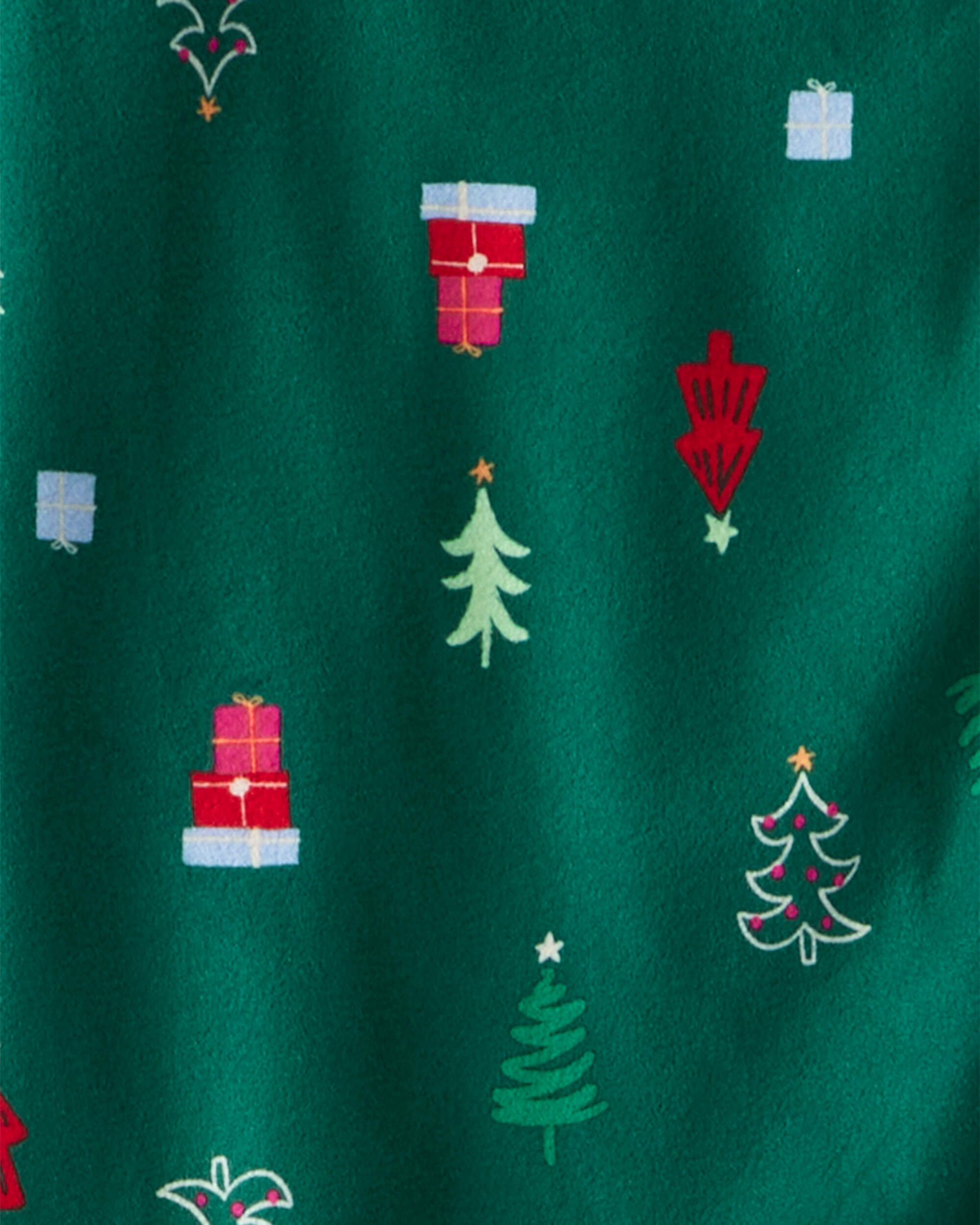 Adult Green Trees Long-Sleeve Loose Fit