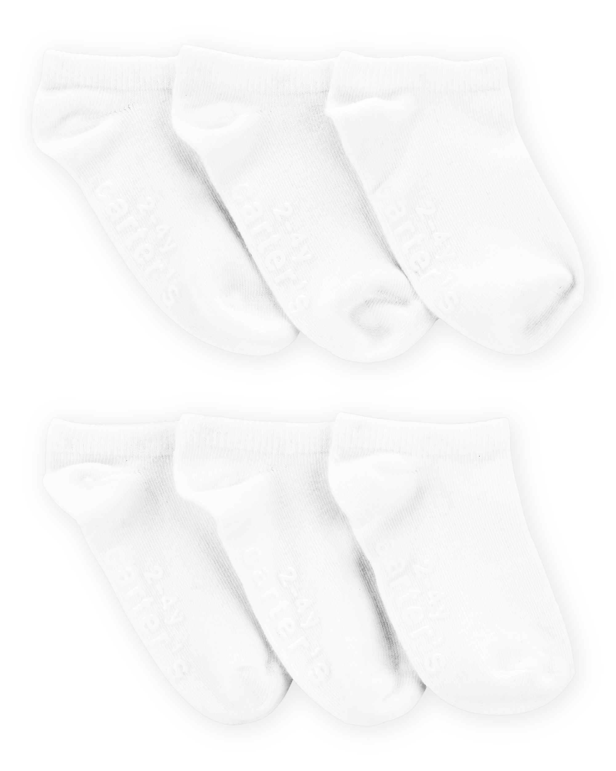 Toddler 6-Pack No-Show Socks