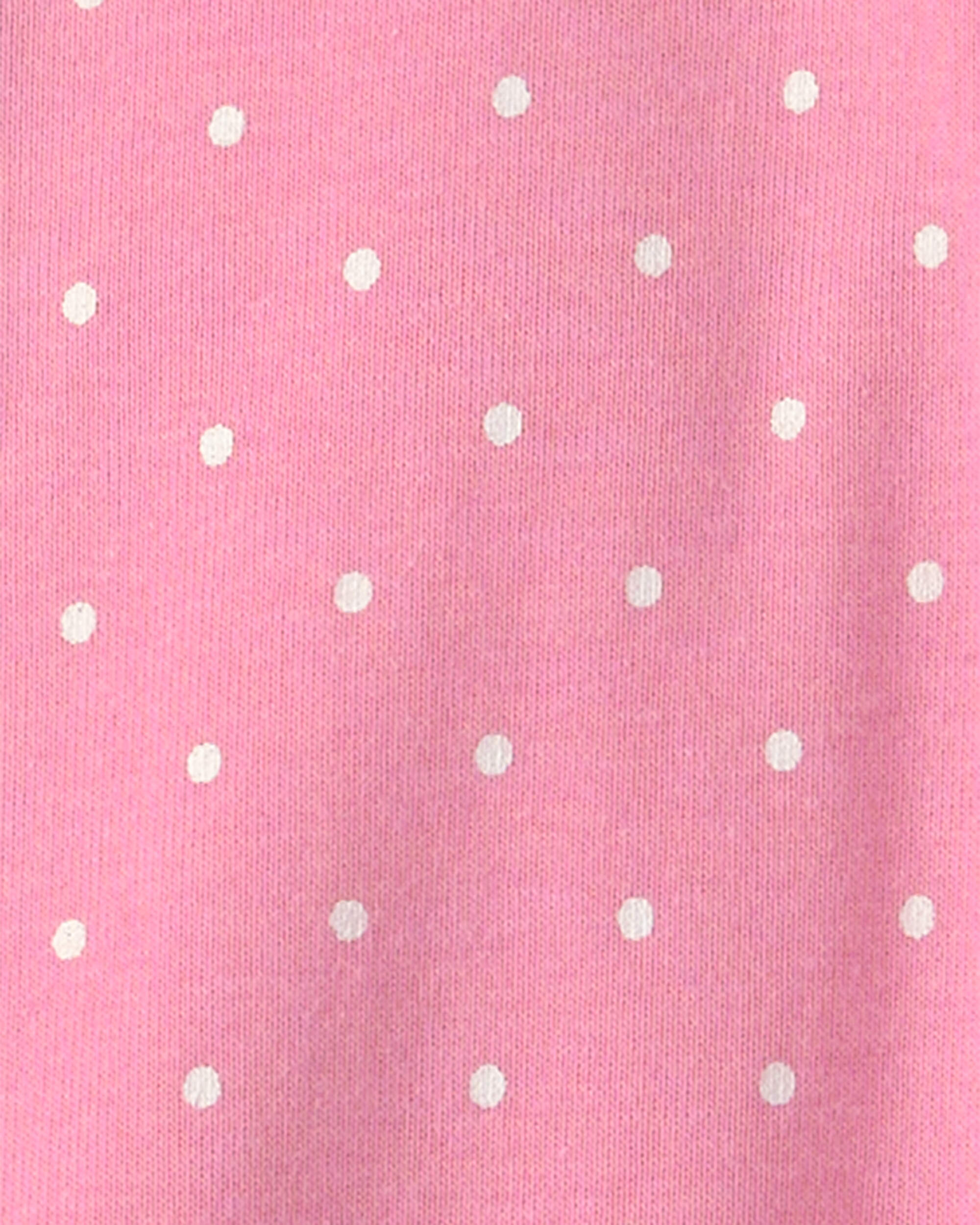 Baby Girl 2-Pack Strawberry Floral Snug Fit 1-Piece Pyjama Set - Pink