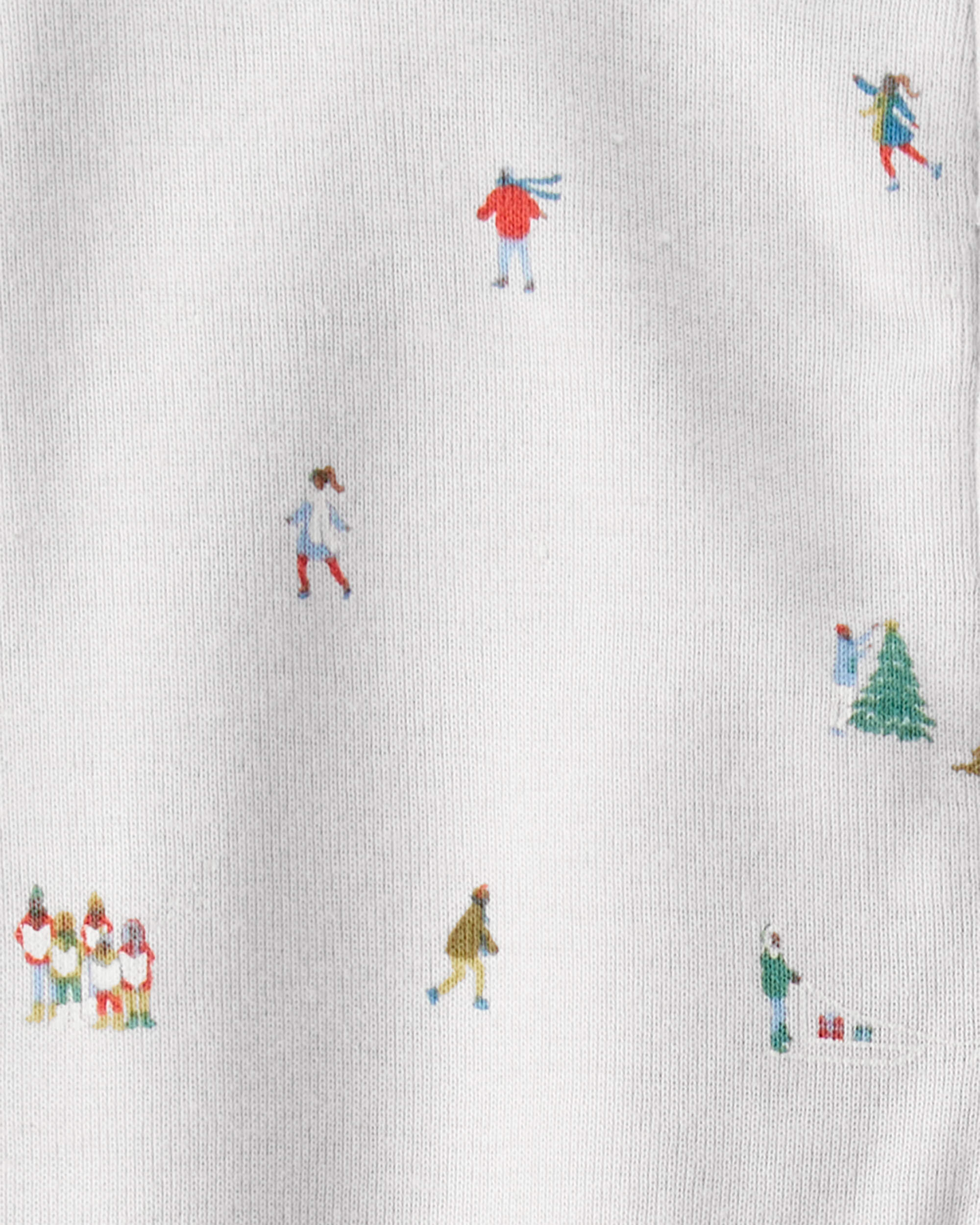 Baby Organic Cotton Sleep & Play pyjamas Frosted Trail Print