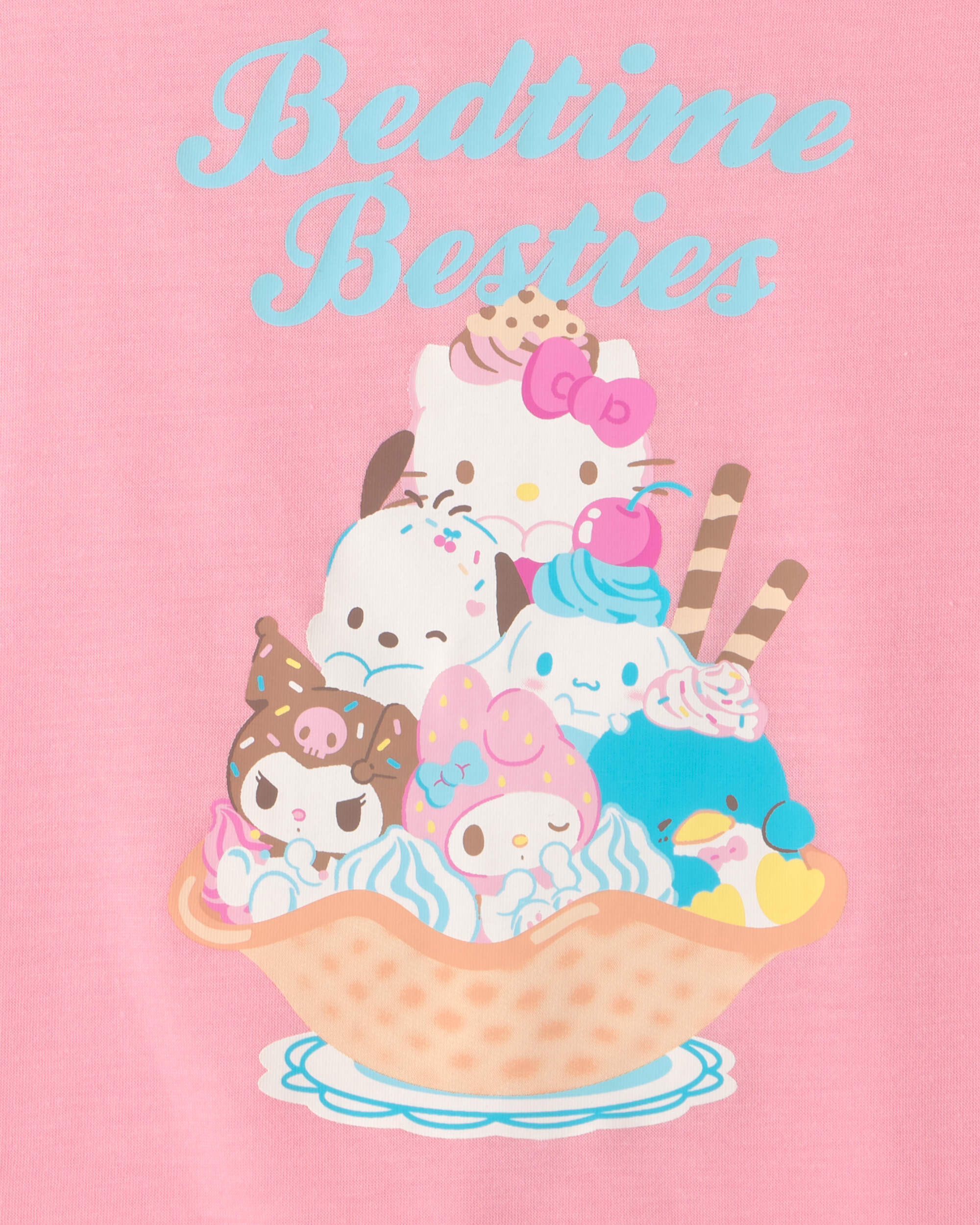 Girls 2-Piece Hello Kitty® Short-Sleeve Pyjama Set - Pink