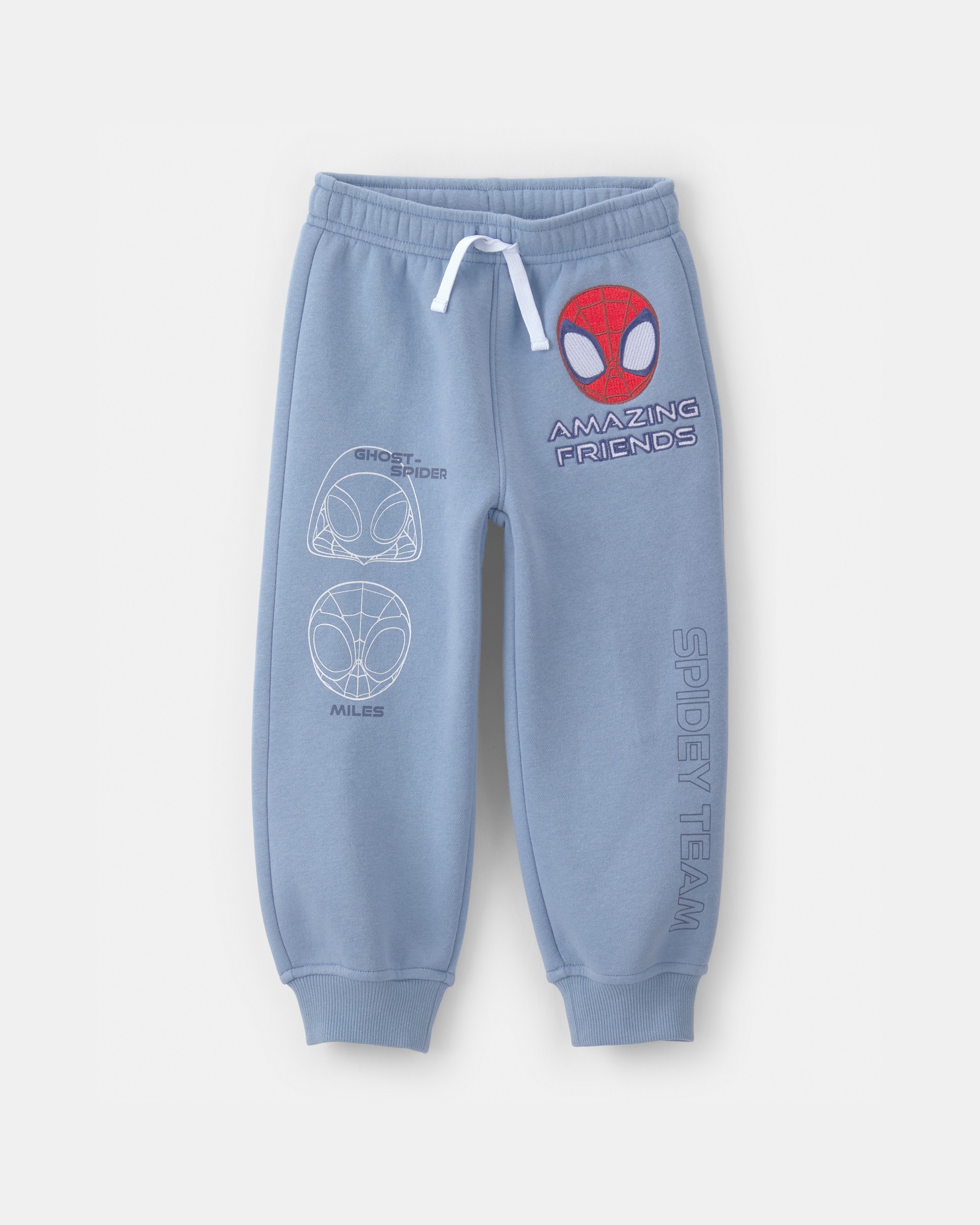 Toddler Boy ©Marvel Spider-Man French Terry Joggers - Blue