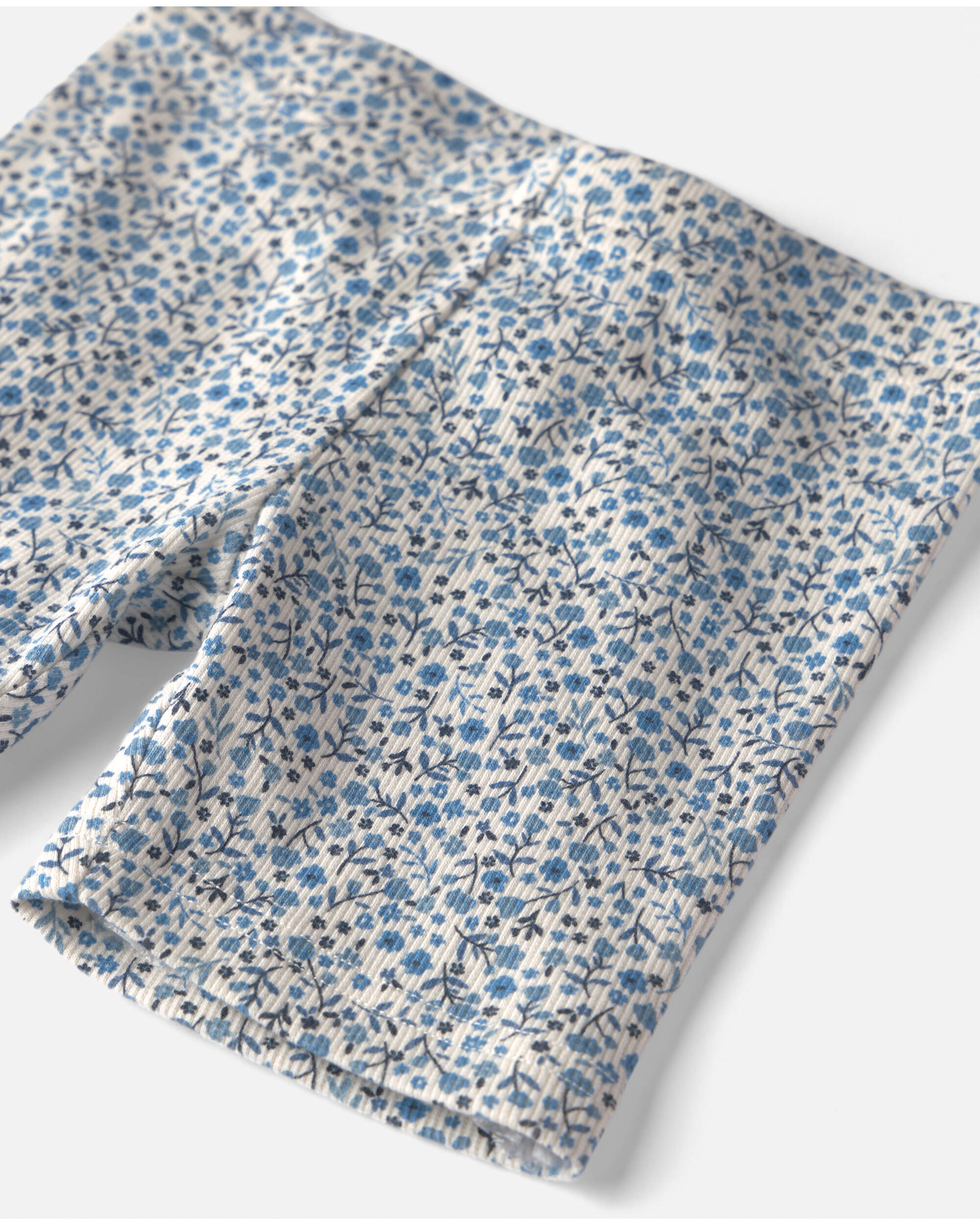 Toddler Girl 2-Pack Organic Cotton Ribbed Pedal  Shorts