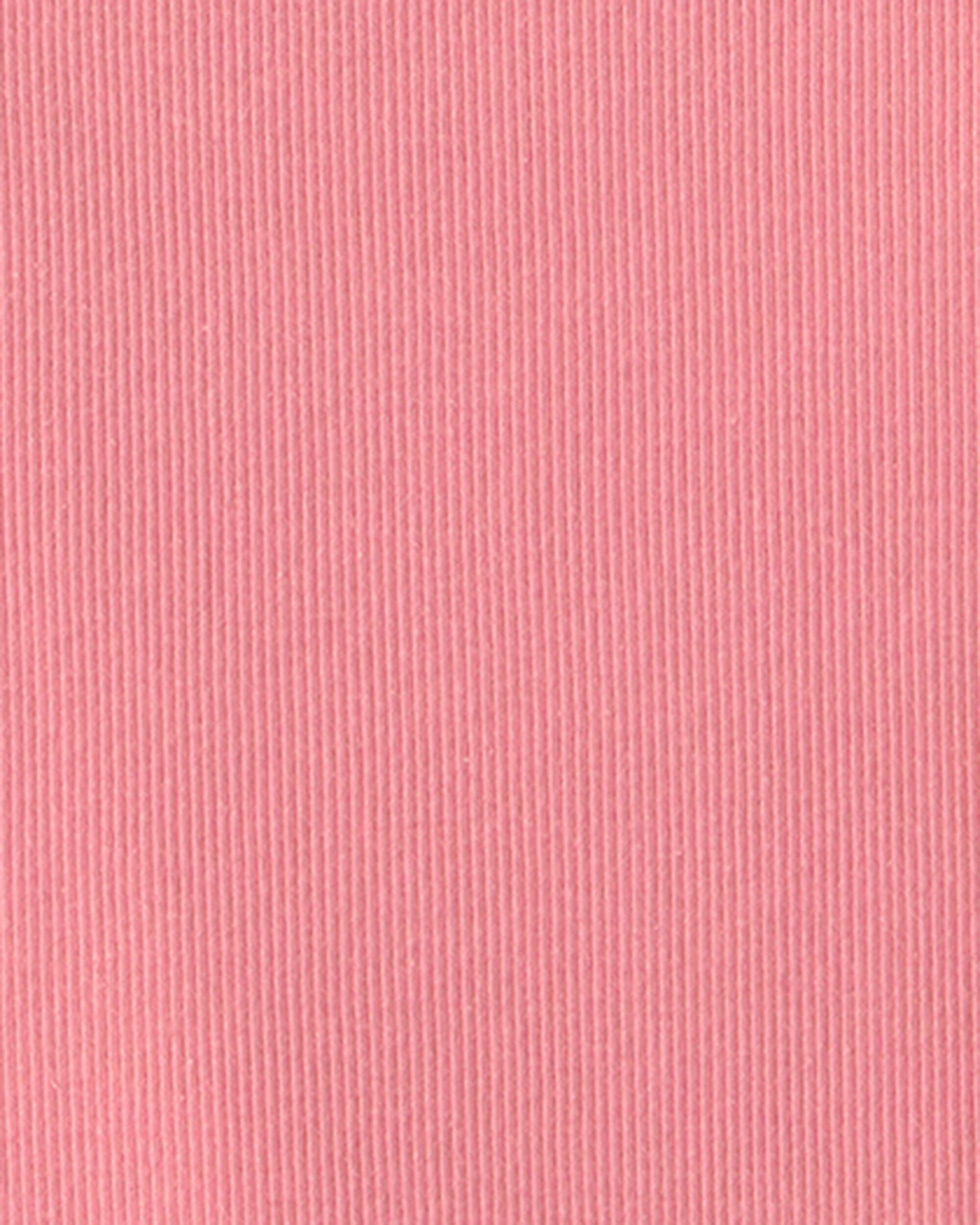 Girls Gingham Bow-Sleeve Tank Top - Coral