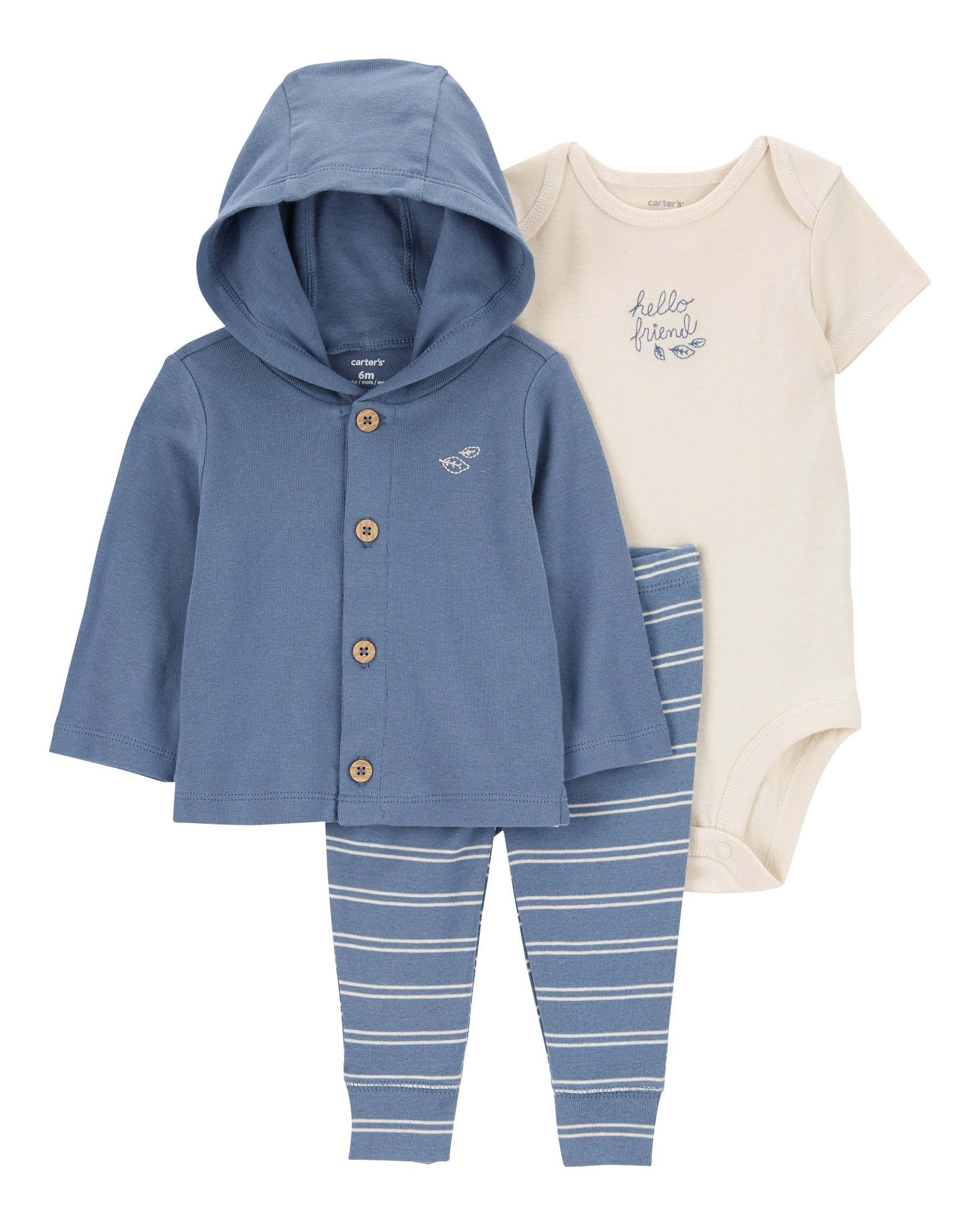 Baby 3-Piece Little Cardigan Set | Carter's Oshkosh Canada