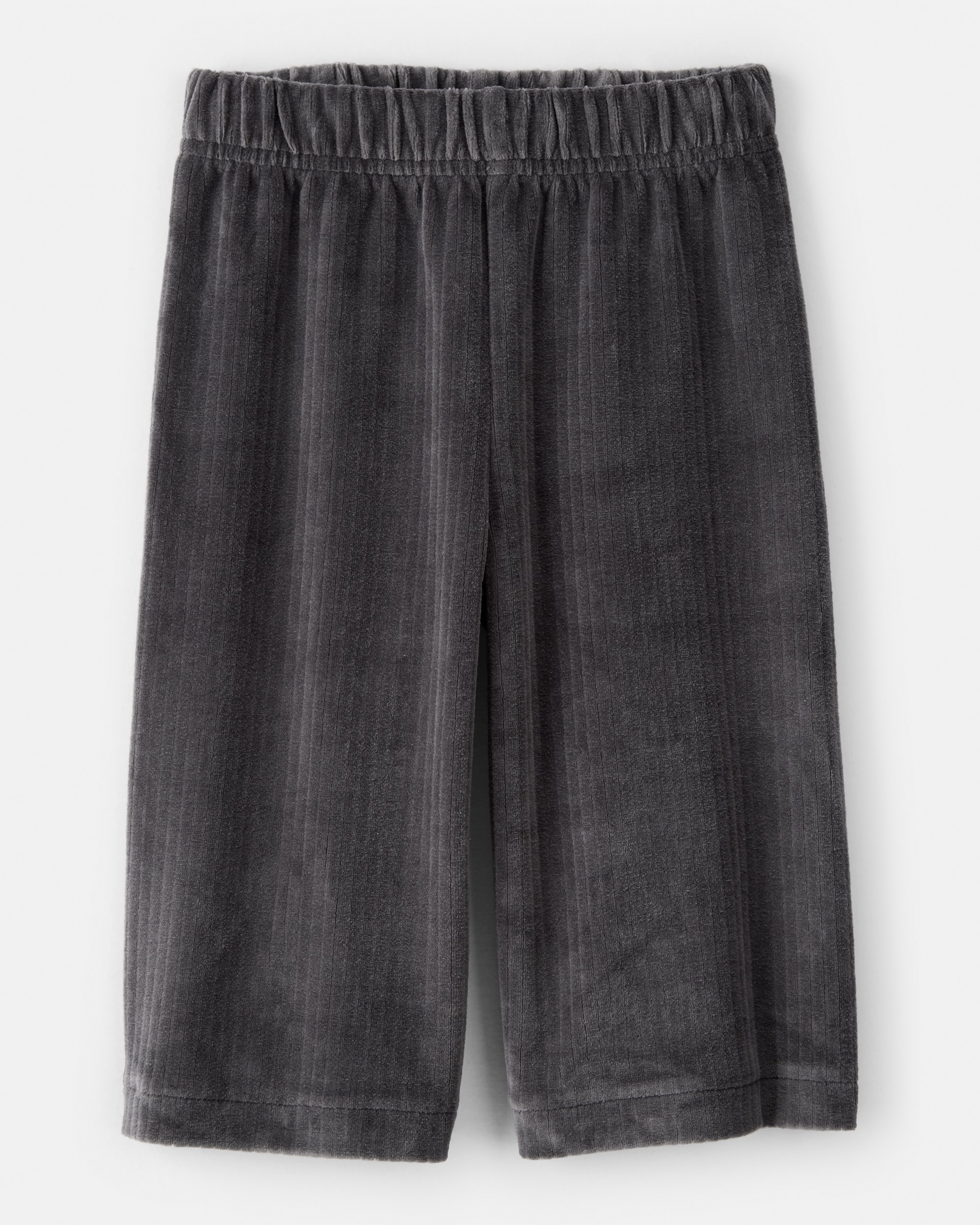 Baby Girl DayDream Fleece Ruffle Sleeve Bow Top & Rib Pant Set