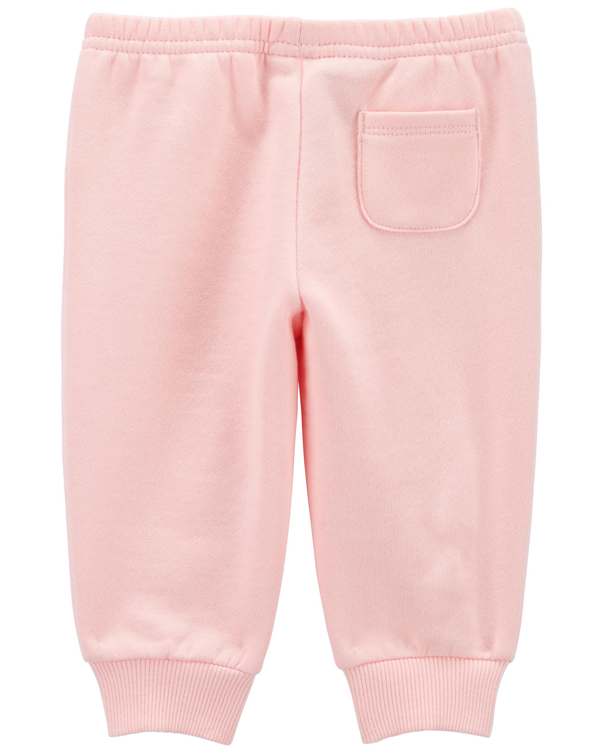 Baby fleece joggers deals