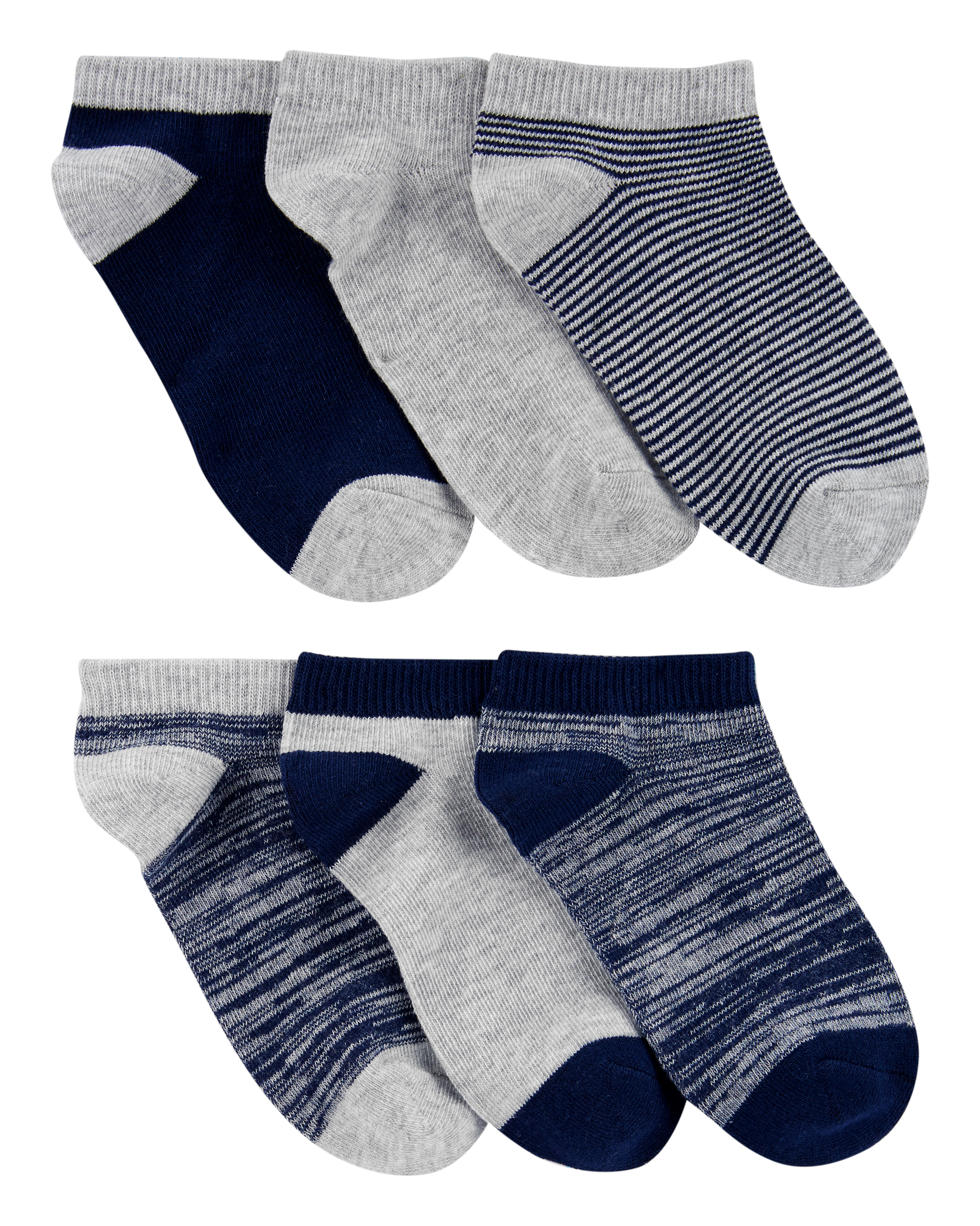Boys 6-Pack Ankle Socks