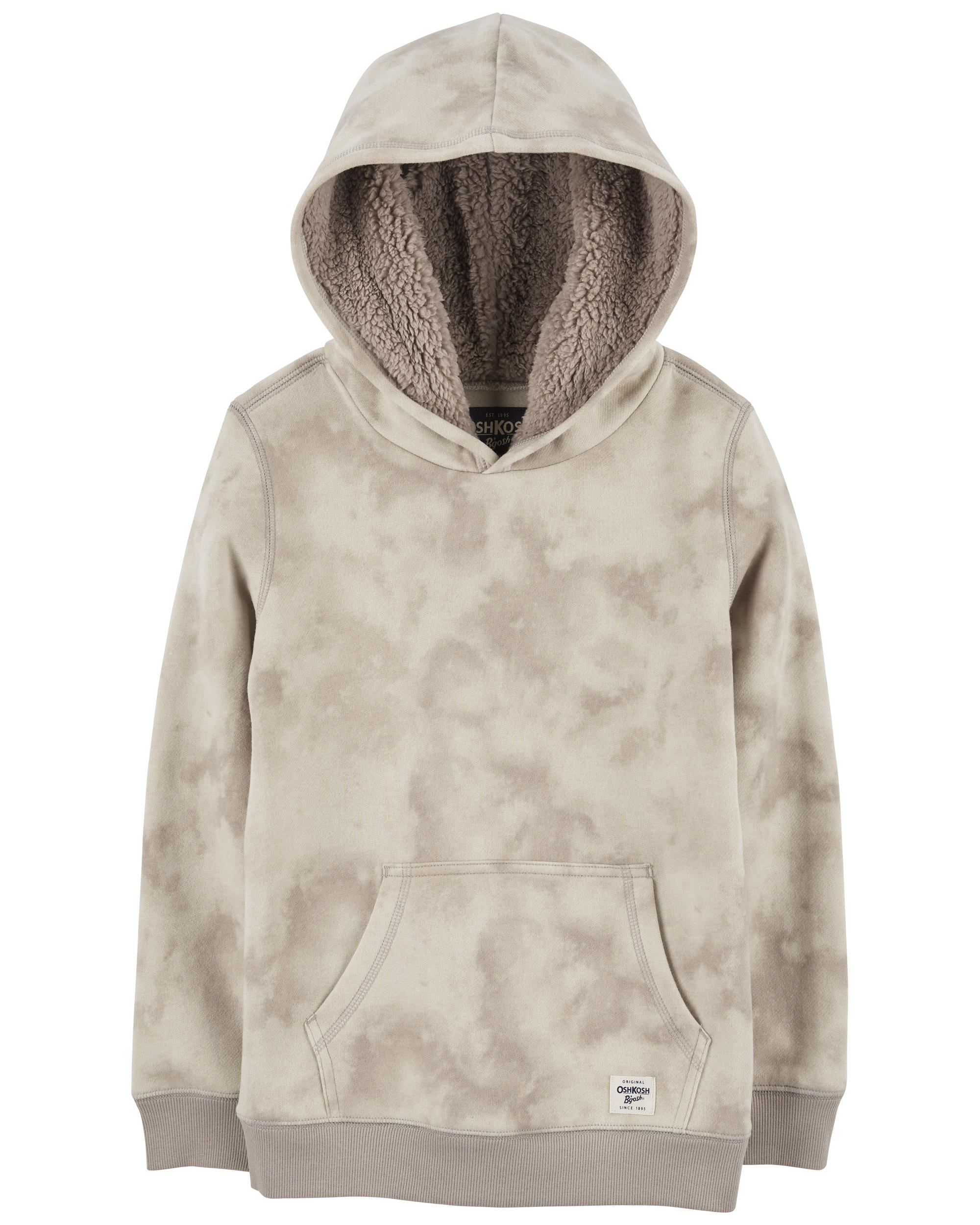 Cream Cloud Dye Cozy Pull Over Hoodie Carter s Oshkosh Canada