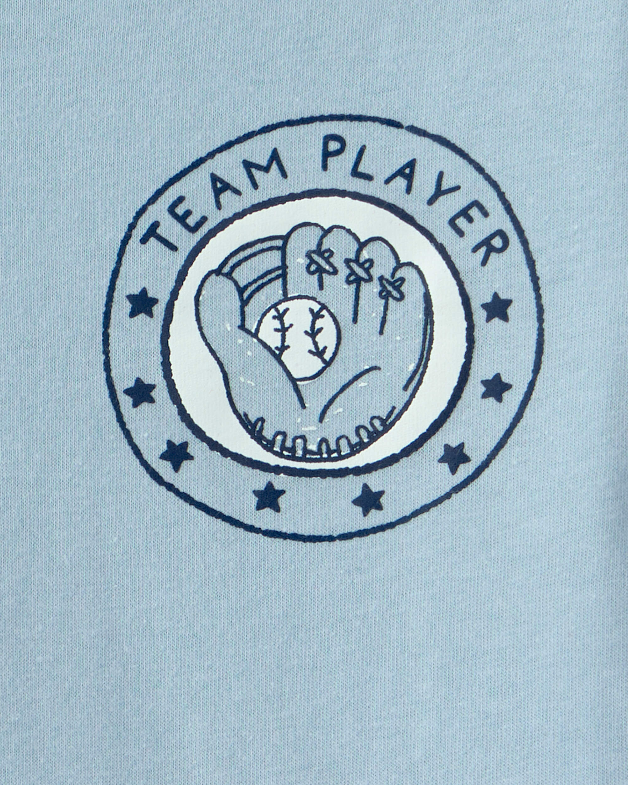 Toddler Boy 'Team Player' Baseball Graphic Tee - Blue