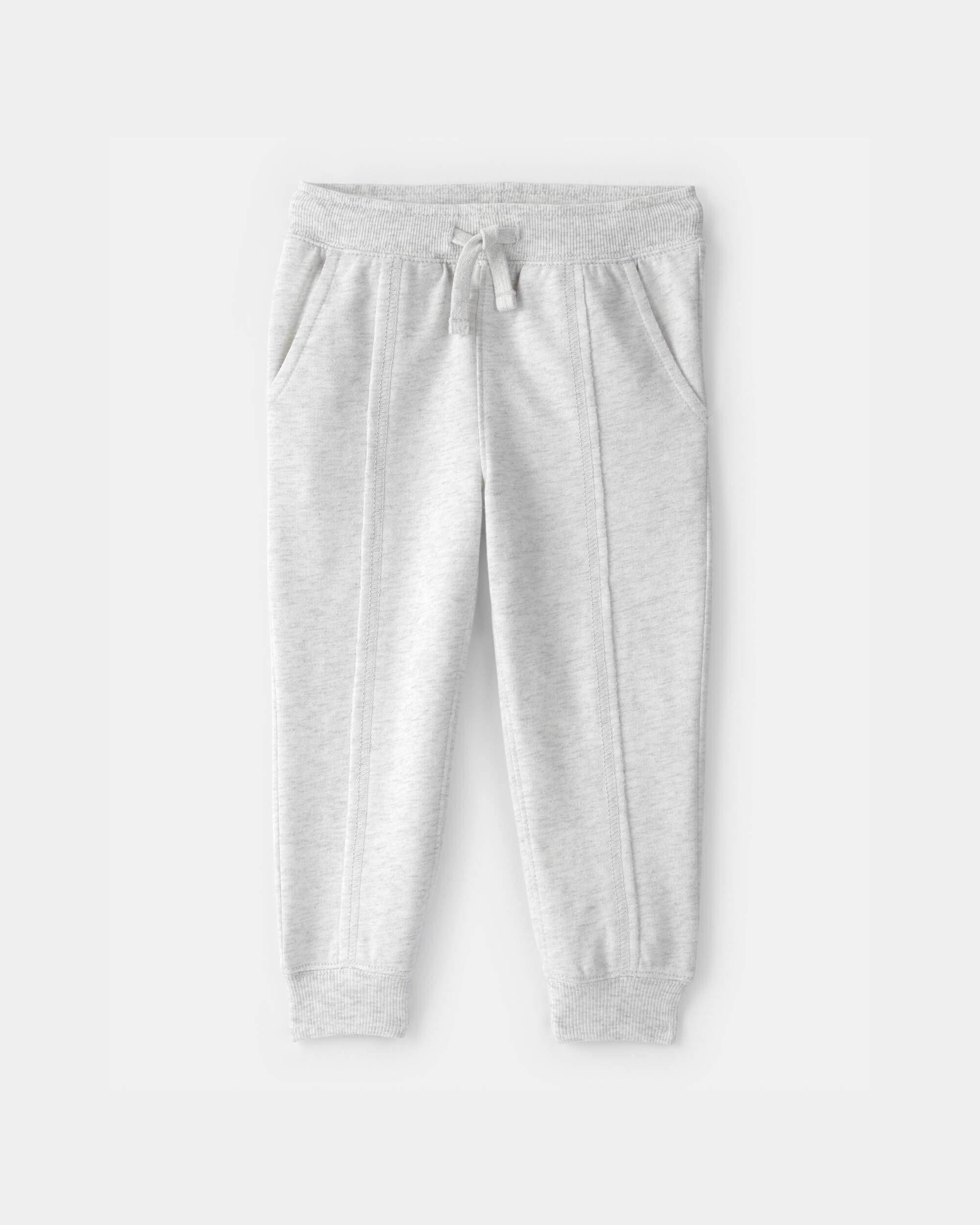 Toddler Boy French Terry Joggers - Grey